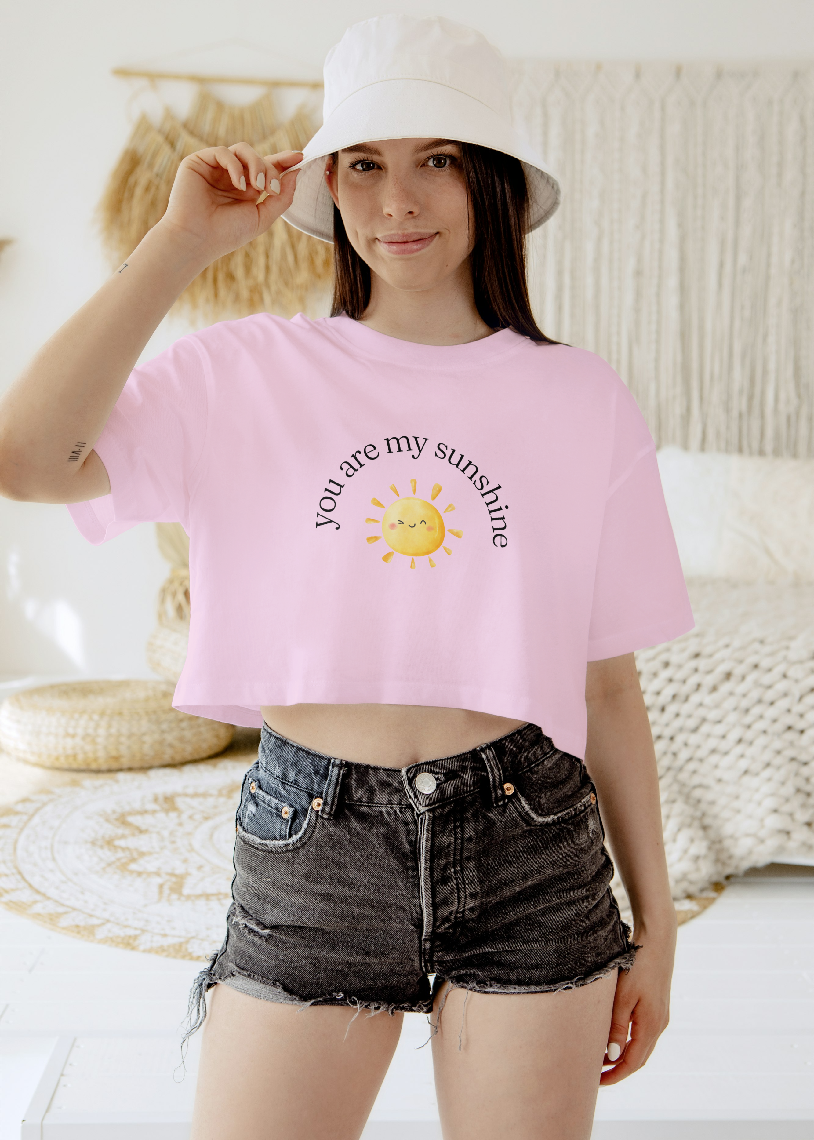 SUNSHINE WOMEN CROP TOP
