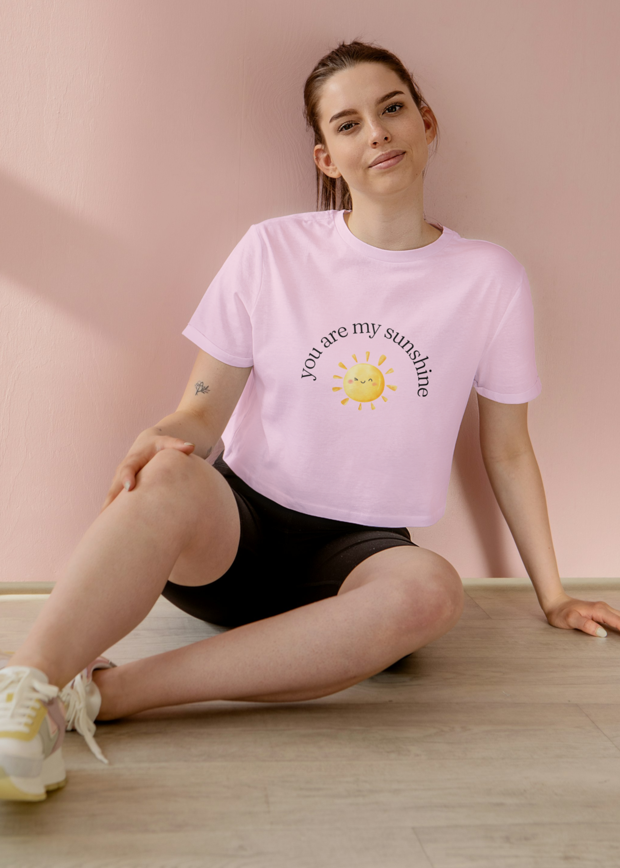 SUNSHINE WOMEN CROP TOP