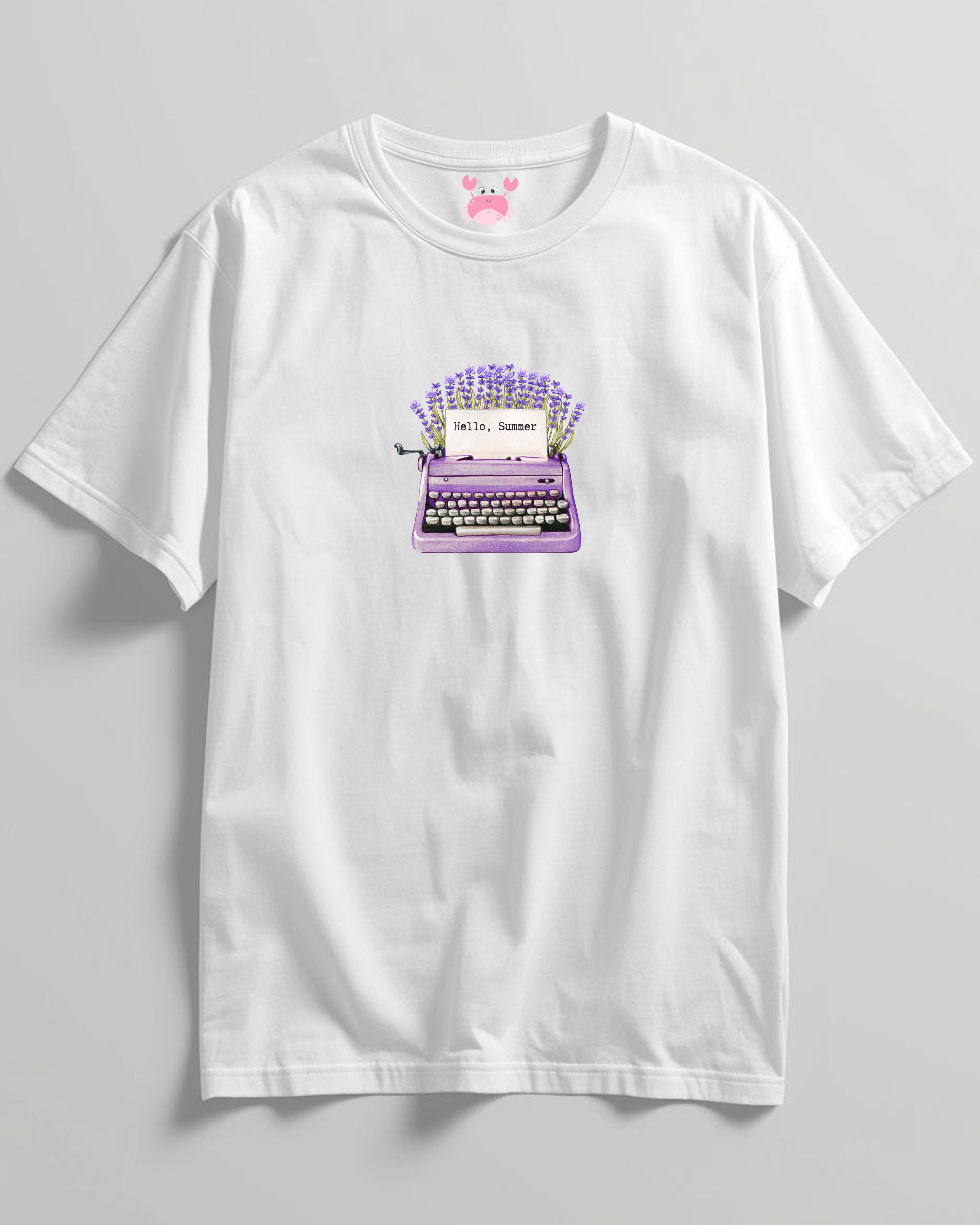 Hello summer, Unisex Oversized Classic 240 GSM T-Shirt