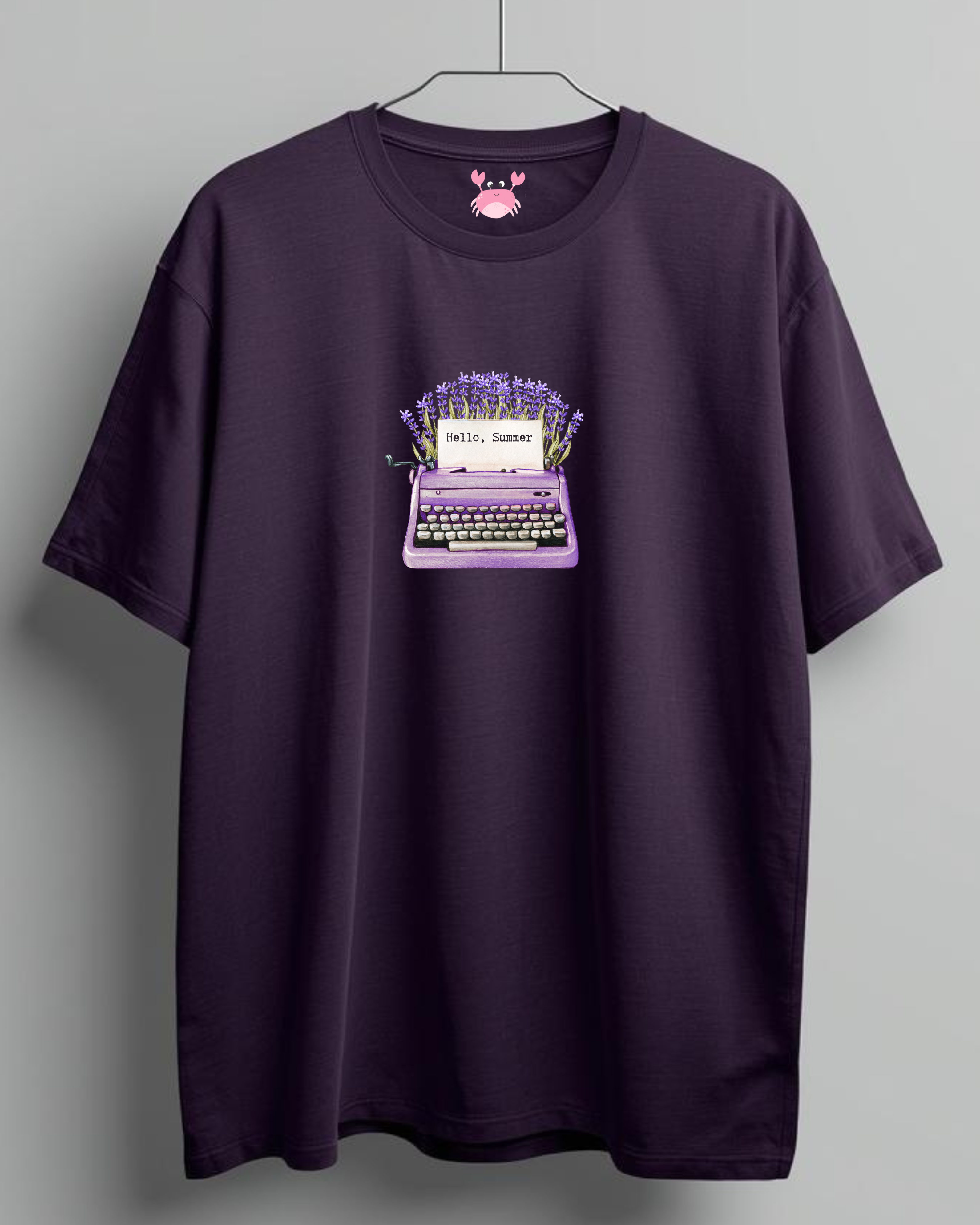 Hello summer, Unisex Oversized Classic 240 GSM T-Shirt