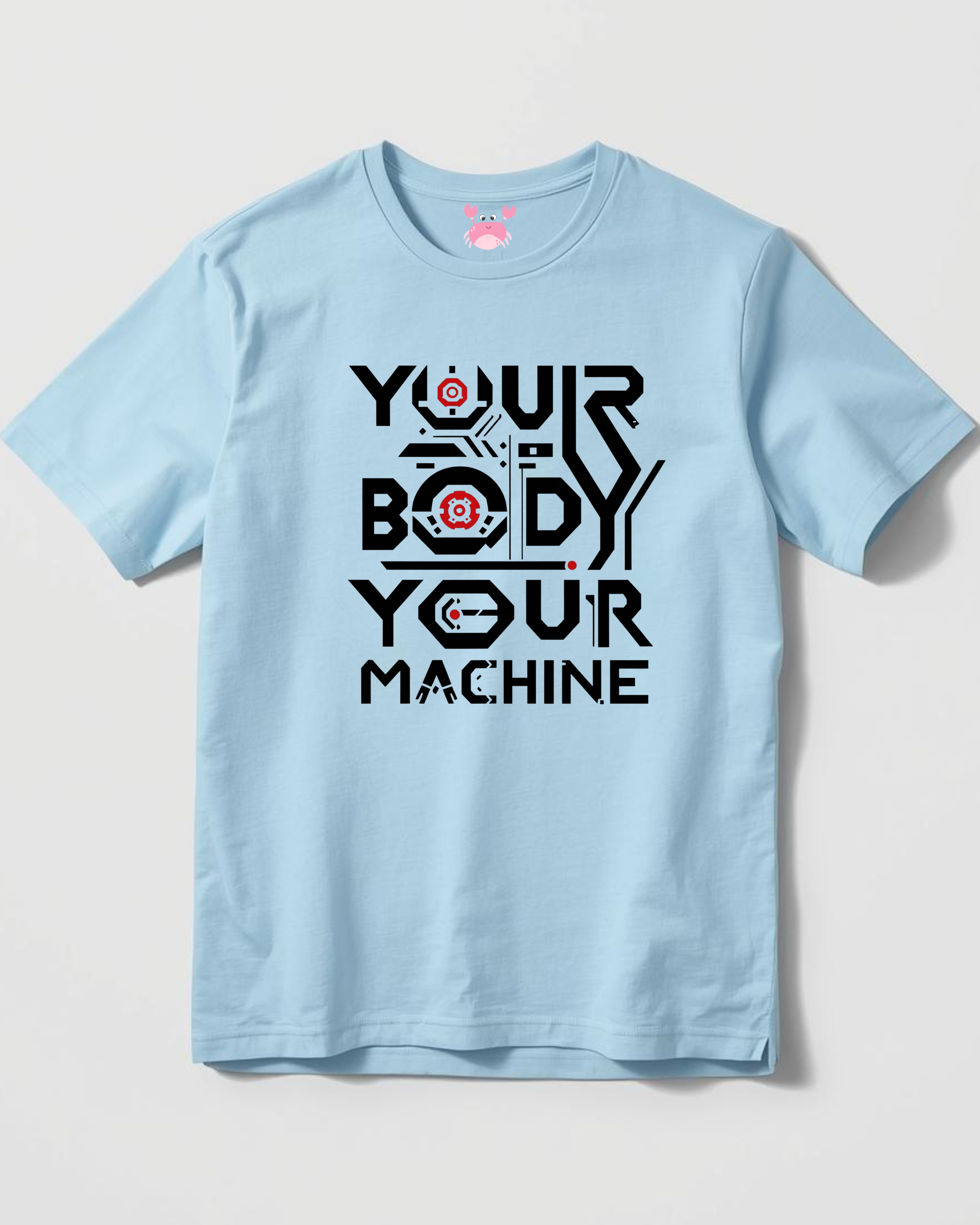 YOUR BODY YOUR MACHINE Unisex Classic Crew T-Shirt