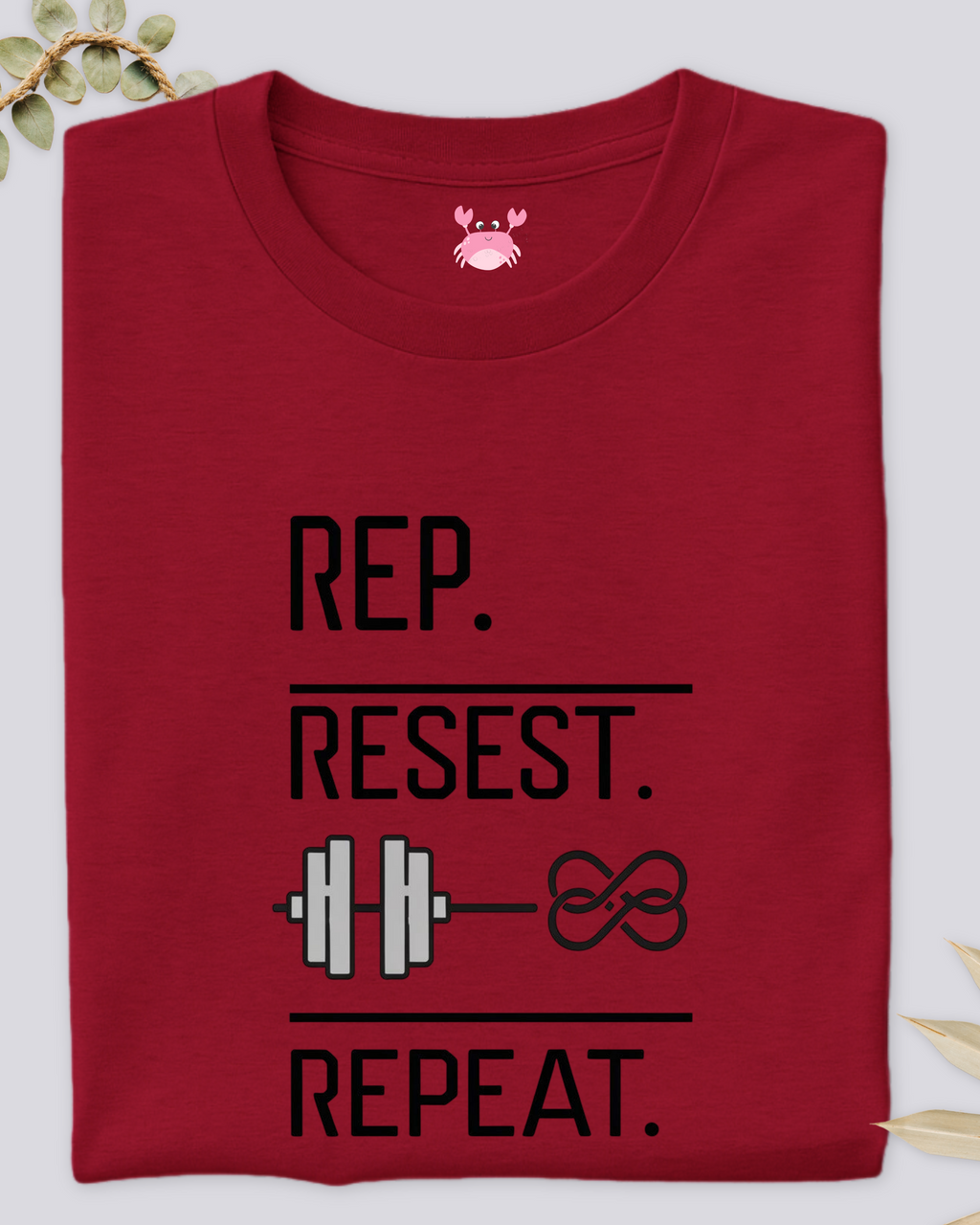 REP RESET REPEAT Unisex Classic Crew T-Shirt