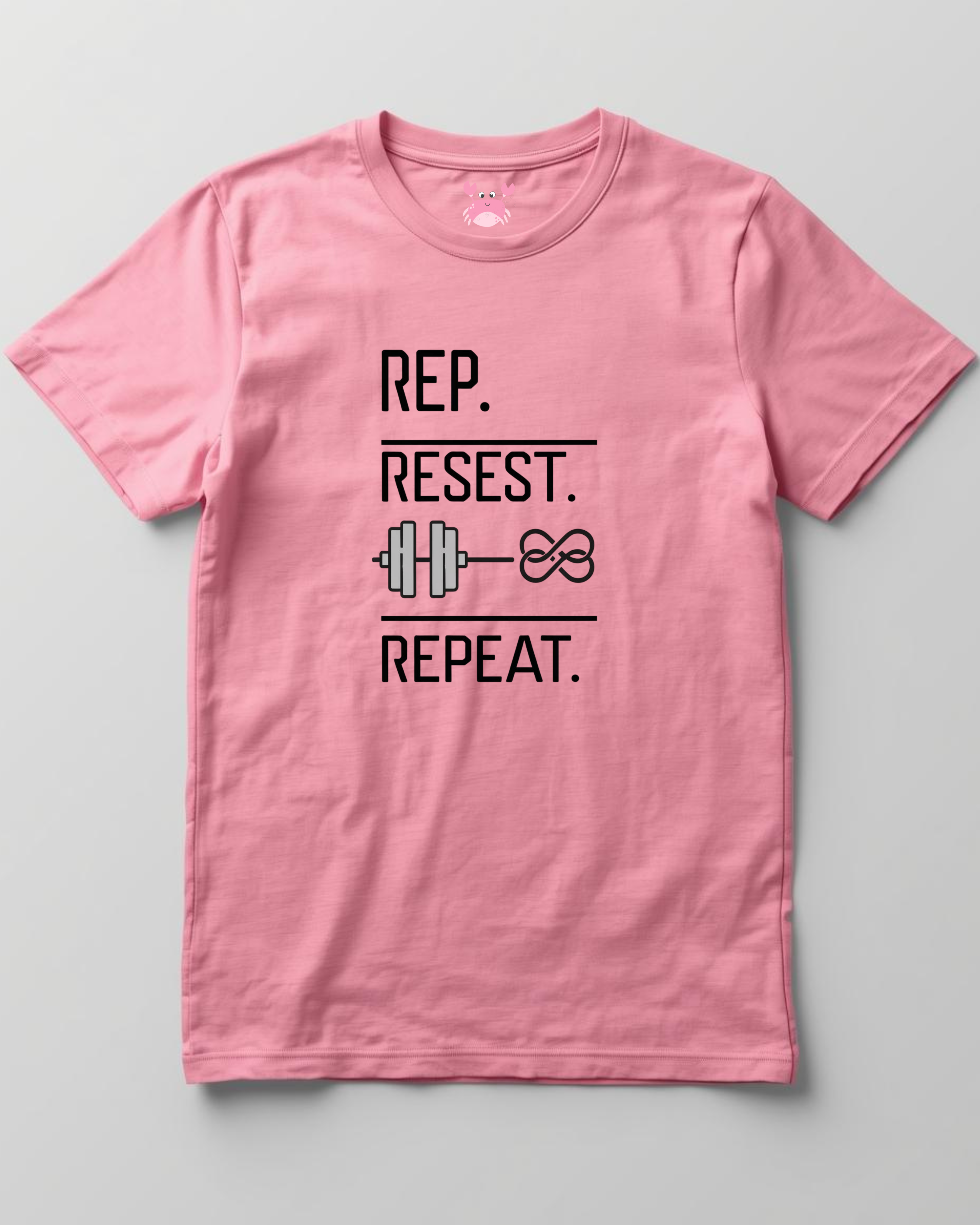 REP RESET REPEAT Unisex Classic Crew T-Shirt