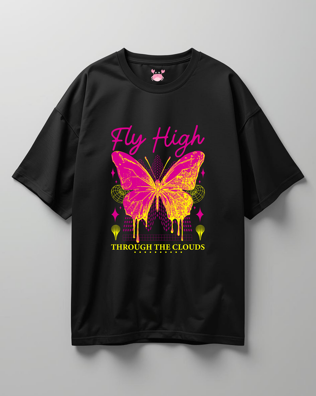FLY HIGH Unisex Oversized Standard T-Shirt