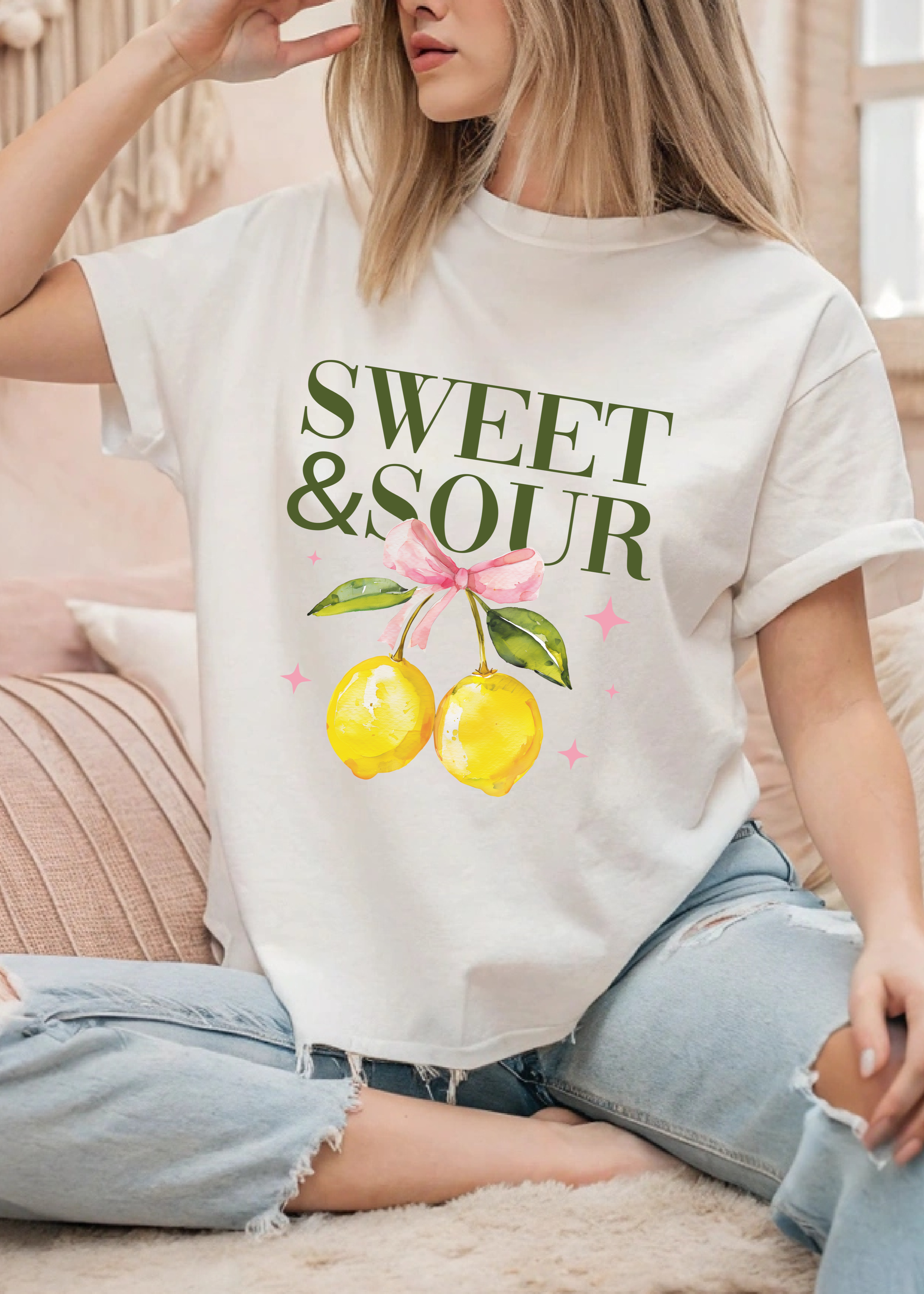 SWEET & SOUR WOMEN OVERSIZED T-SHIRT