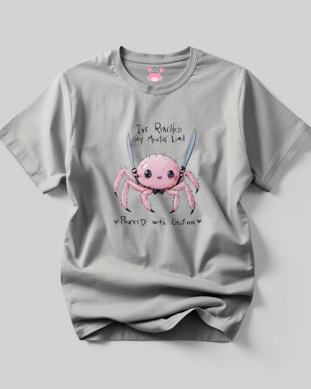 PROCEED WITH CAUTION Unisex Oversized Classic T-Shirt