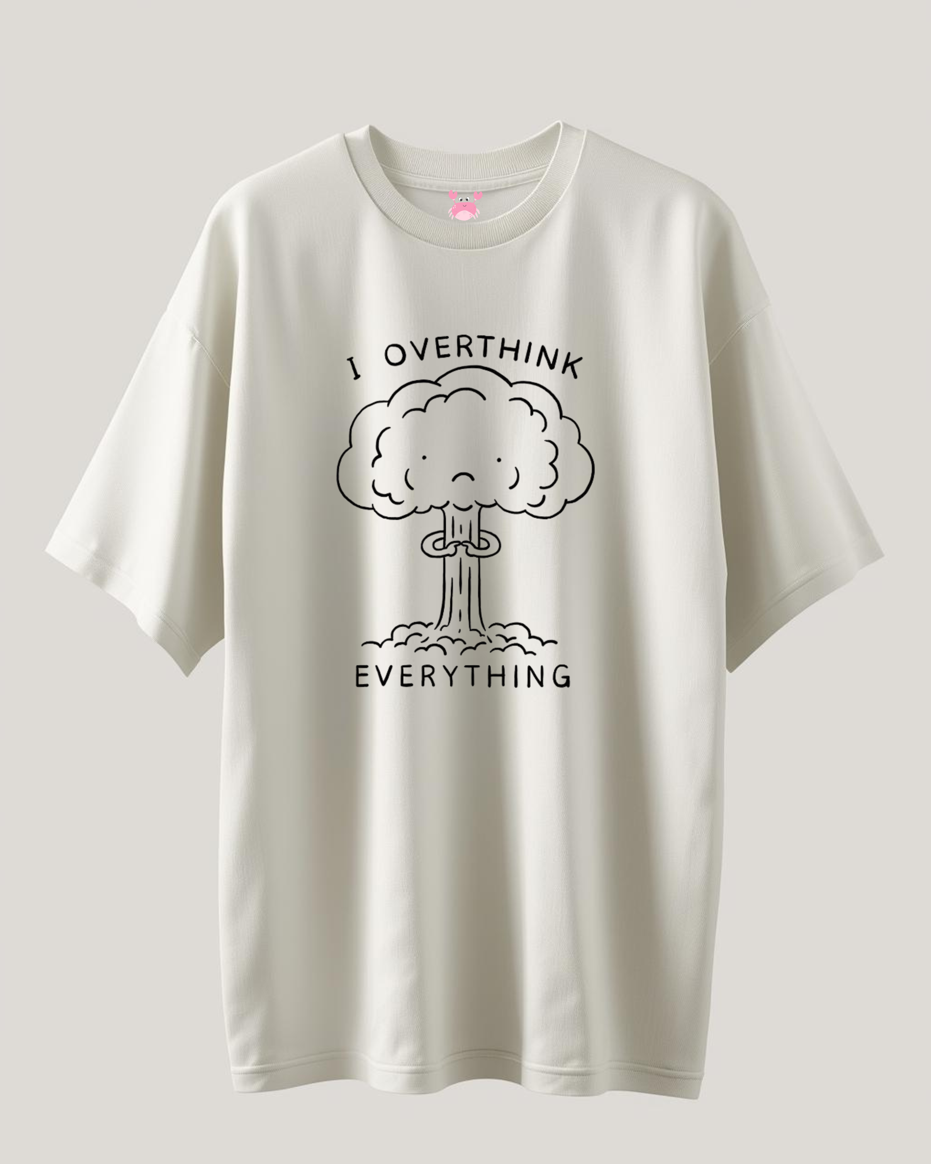 OVERTHINKER Unisex Oversized Classic T-Shirt