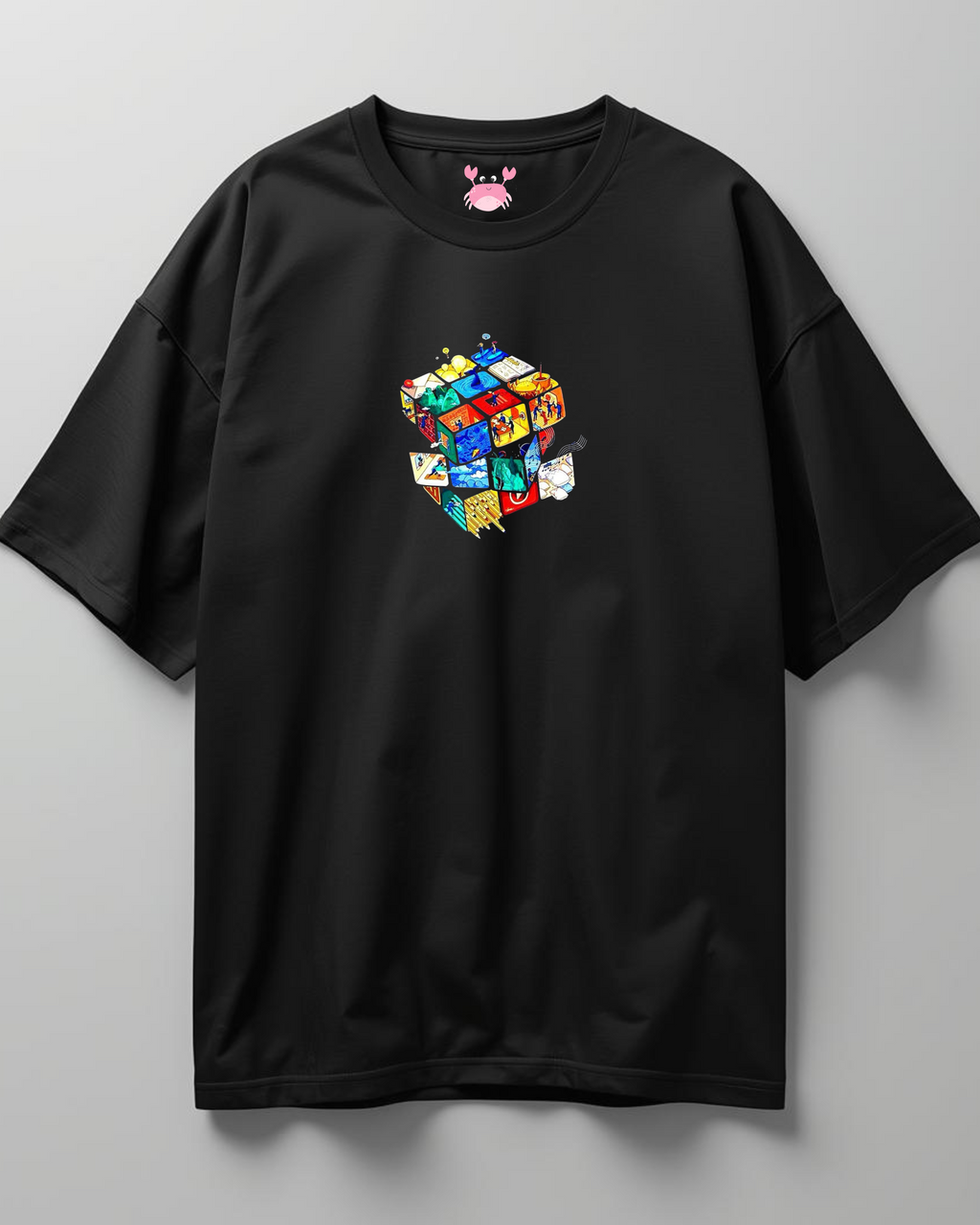 RUBIC CUBE Unisex Oversized Classic T-Shirt