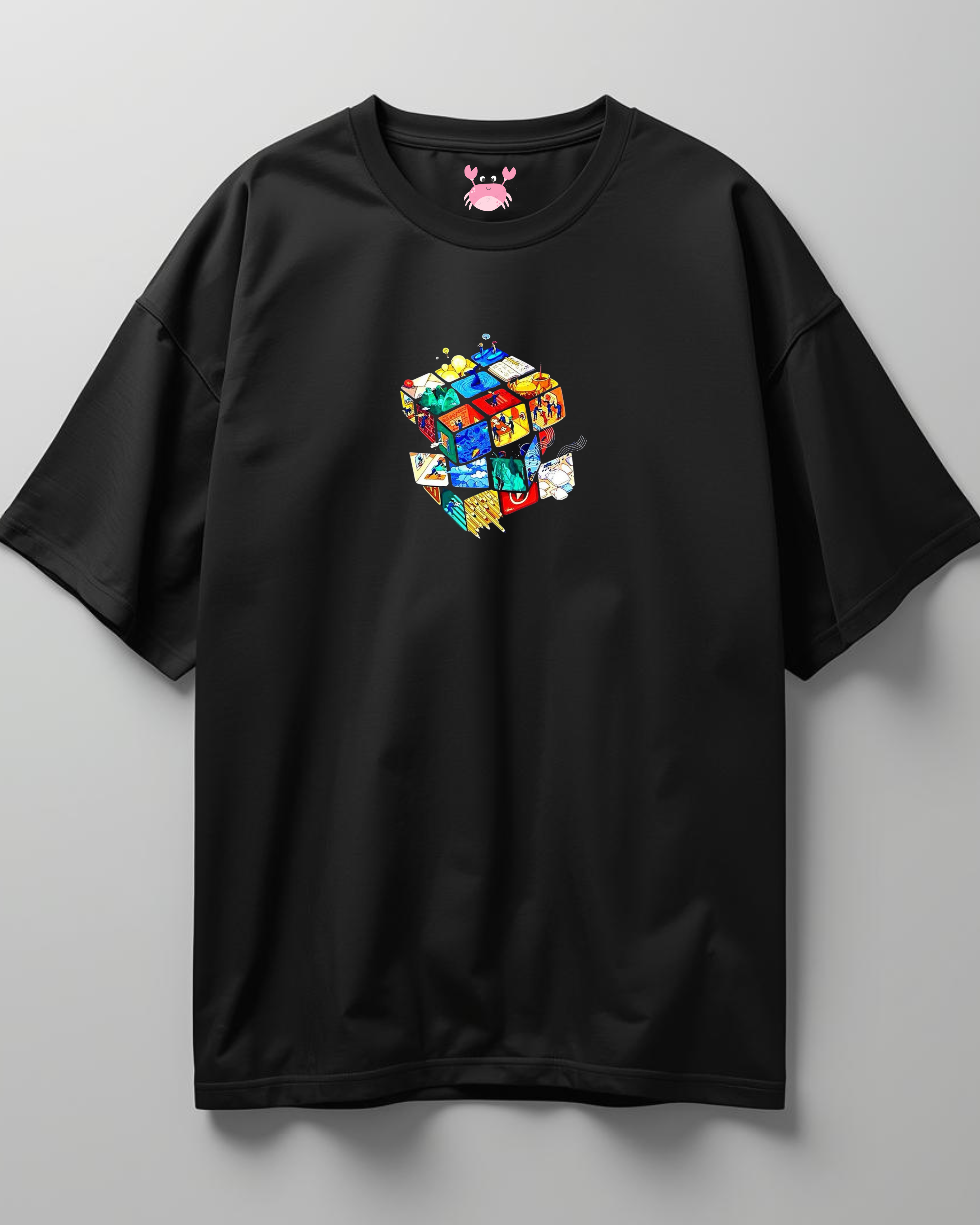 RUBIC CUBE Unisex Oversized Classic T-Shirt