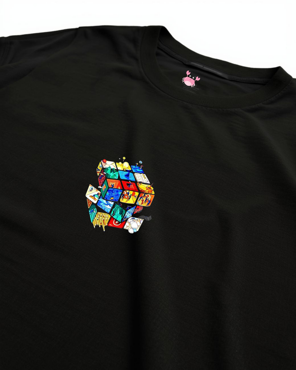 RUBIC CUBE Unisex Oversized Classic T-Shirt