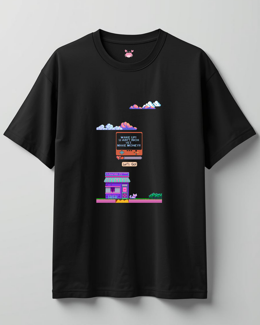 WAKE UP! MAKE MONEY Unisex Oversized Classic T-Shirt