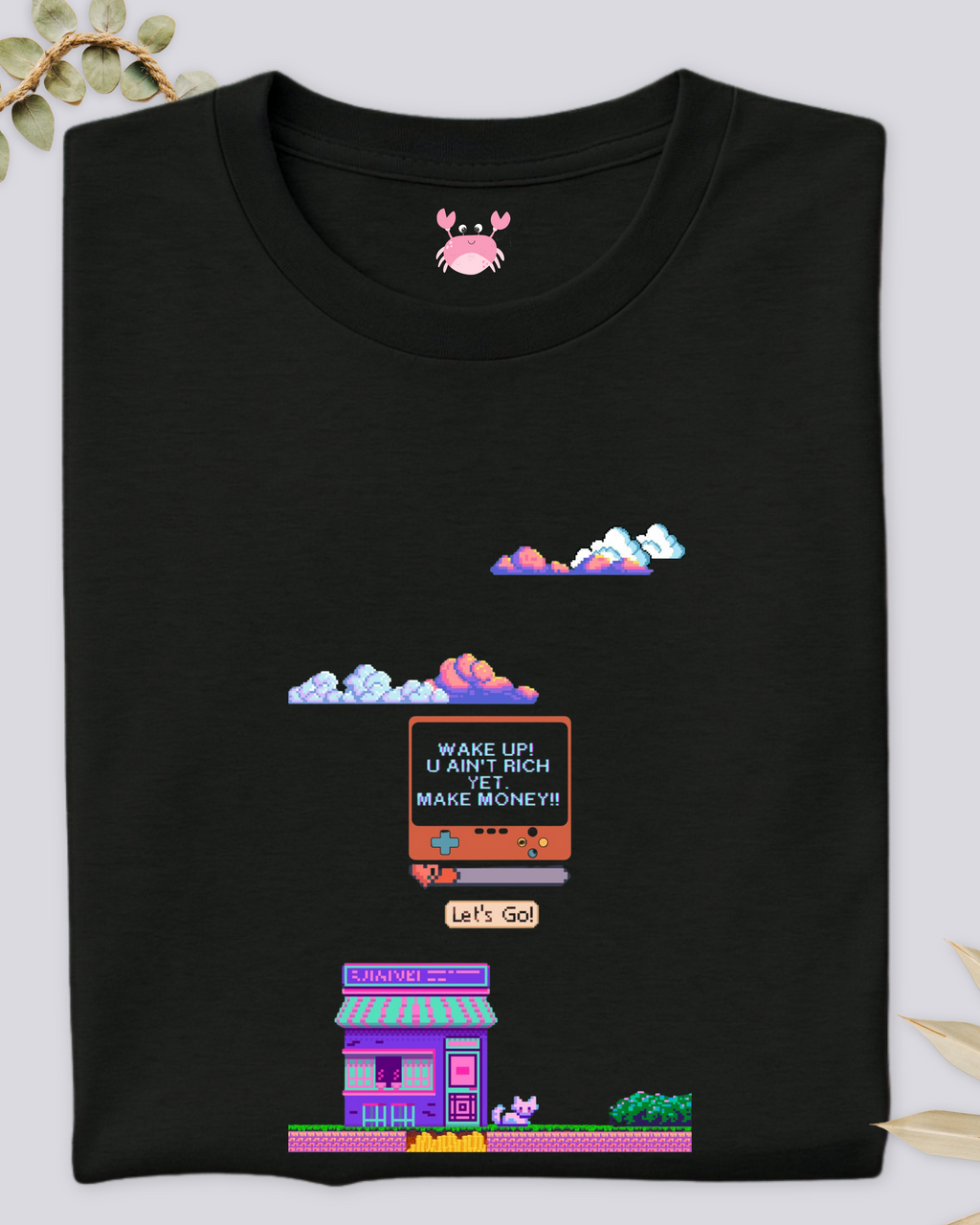 WAKE UP! MAKE MONEY Unisex Oversized Classic T-Shirt