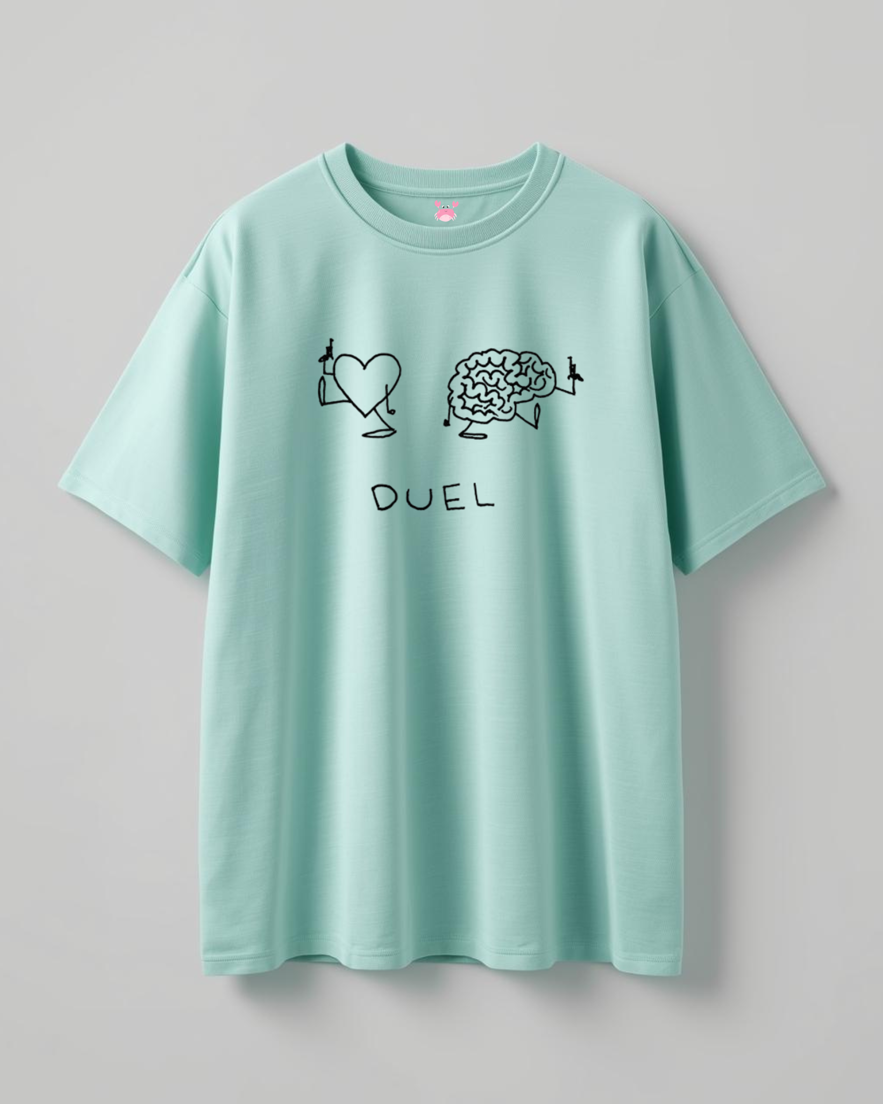 DUEL Unisex Oversized Classic T-Shirt