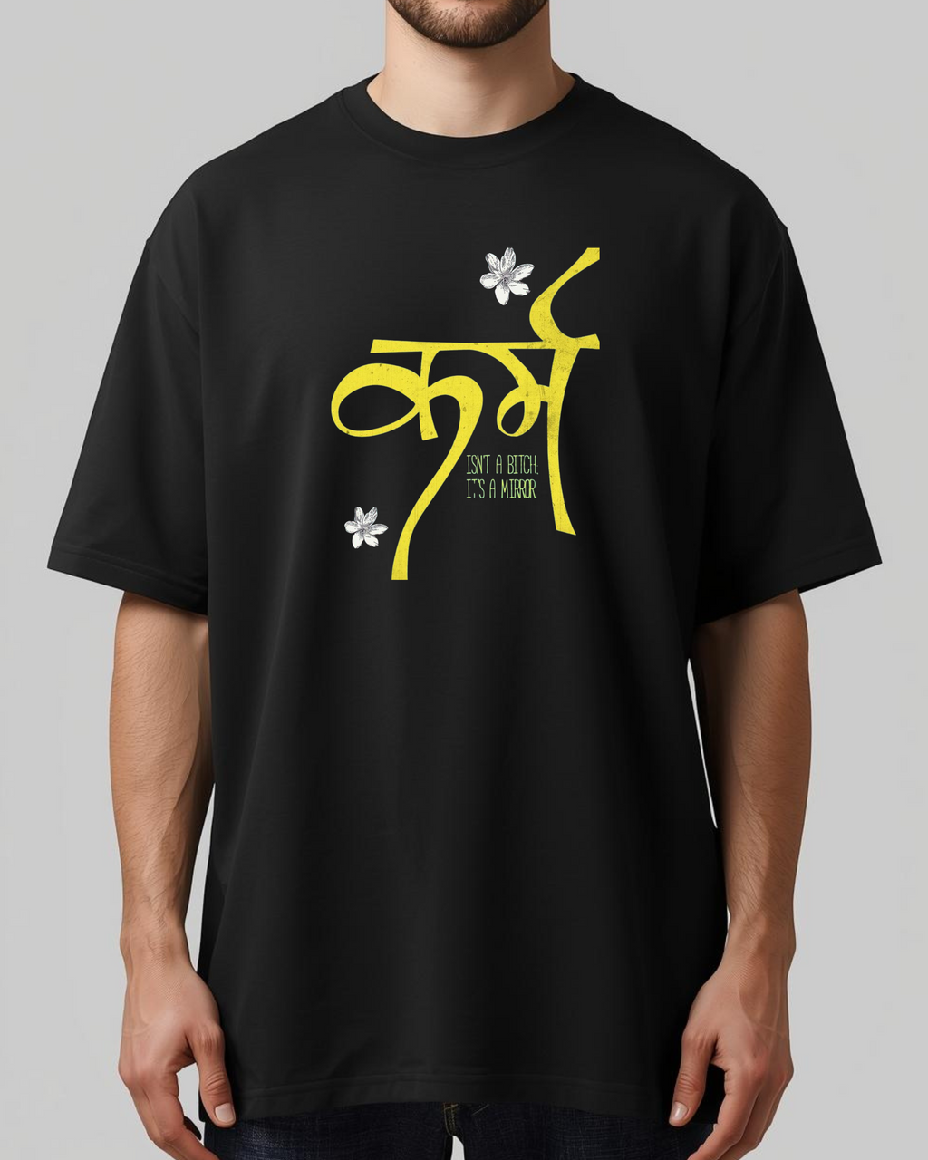 KARMA Unisex Oversized Classic T-Shirt