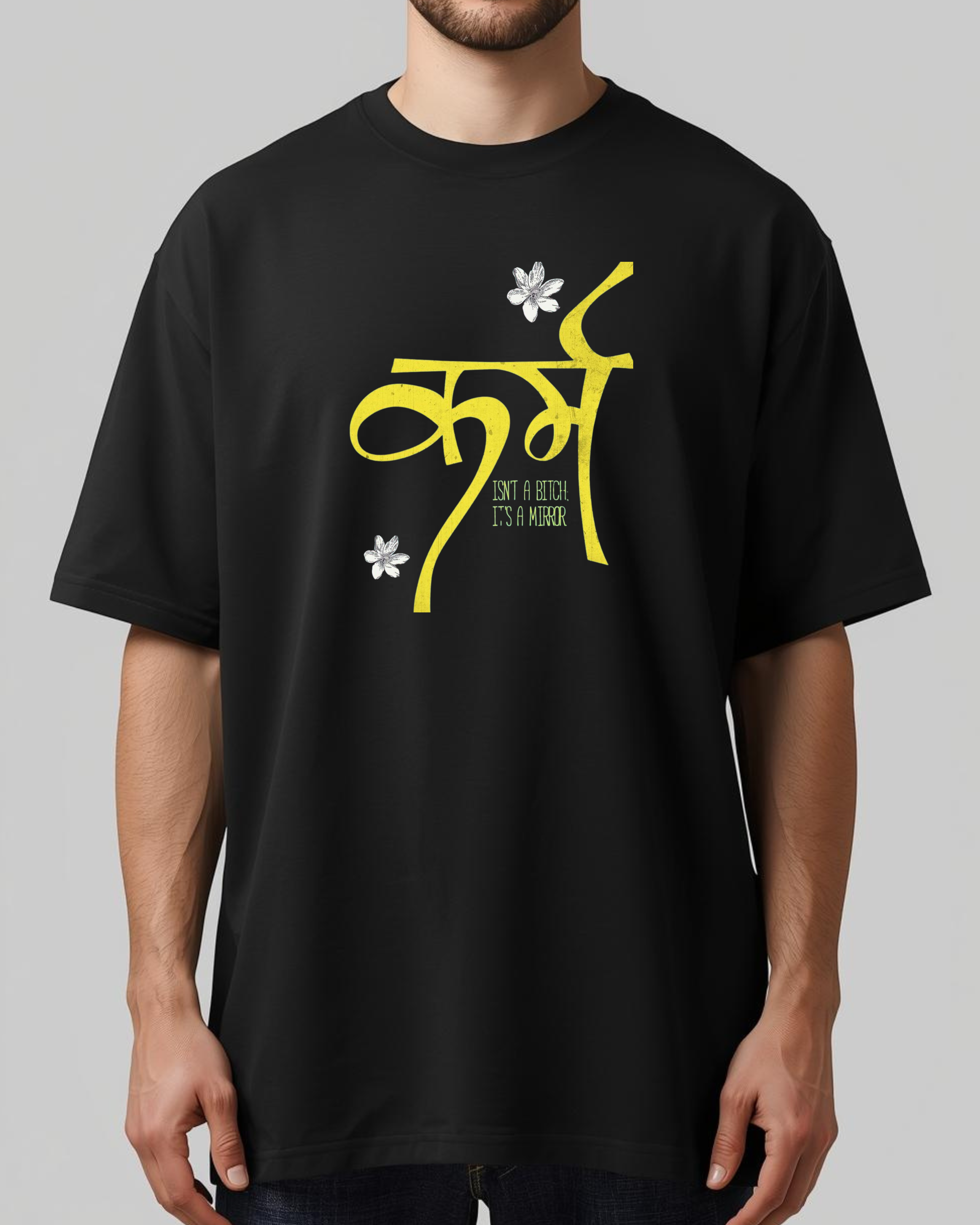 KARMA Unisex Oversized Classic T-Shirt