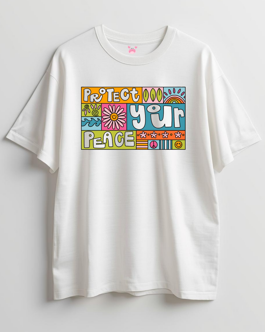 PROTECT YOUR PEACE Unisex Oversized Classic T-Shirt