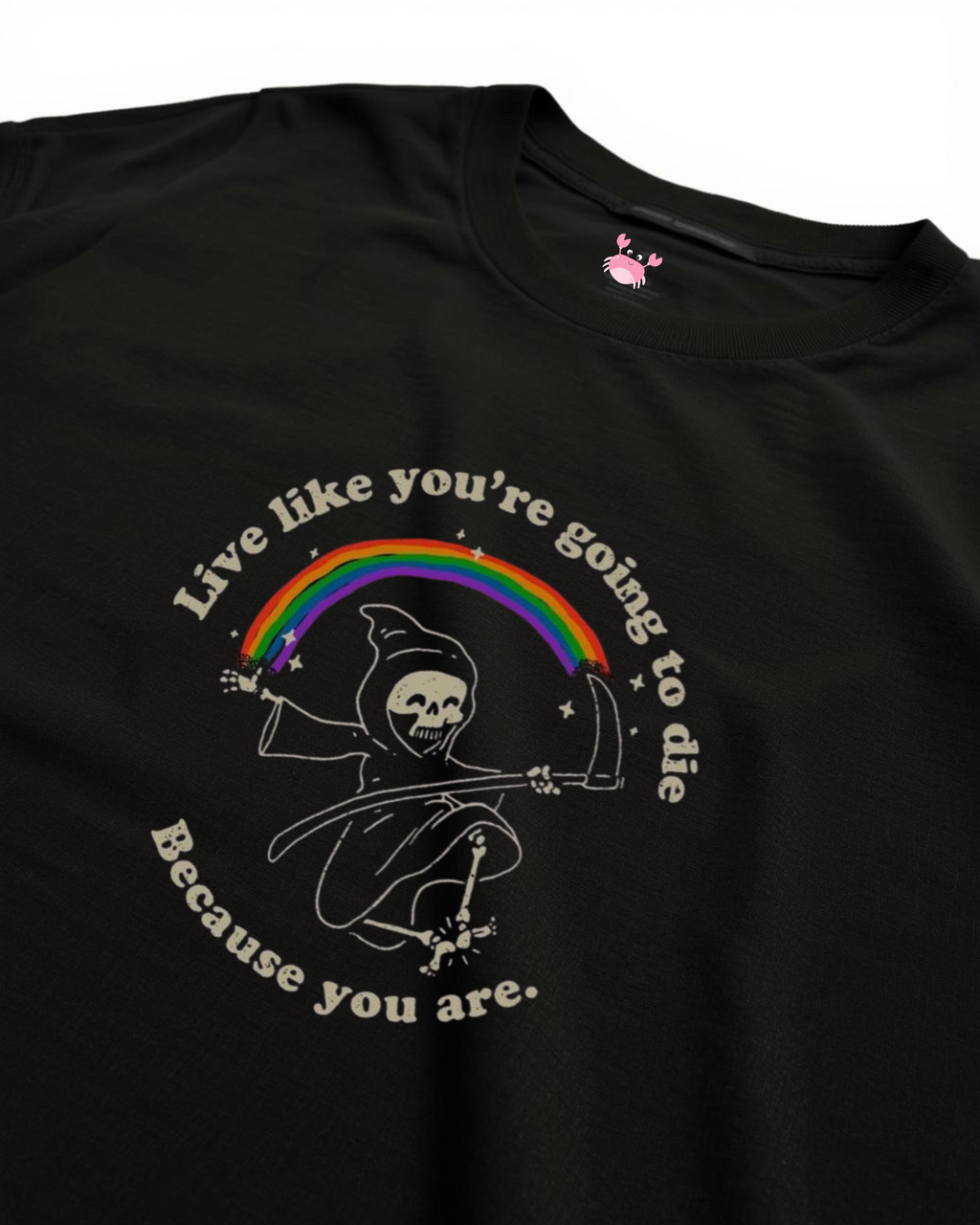 LIVE LIKE YOUR LAST DAY Unisex Oversized Classic T-Shirt