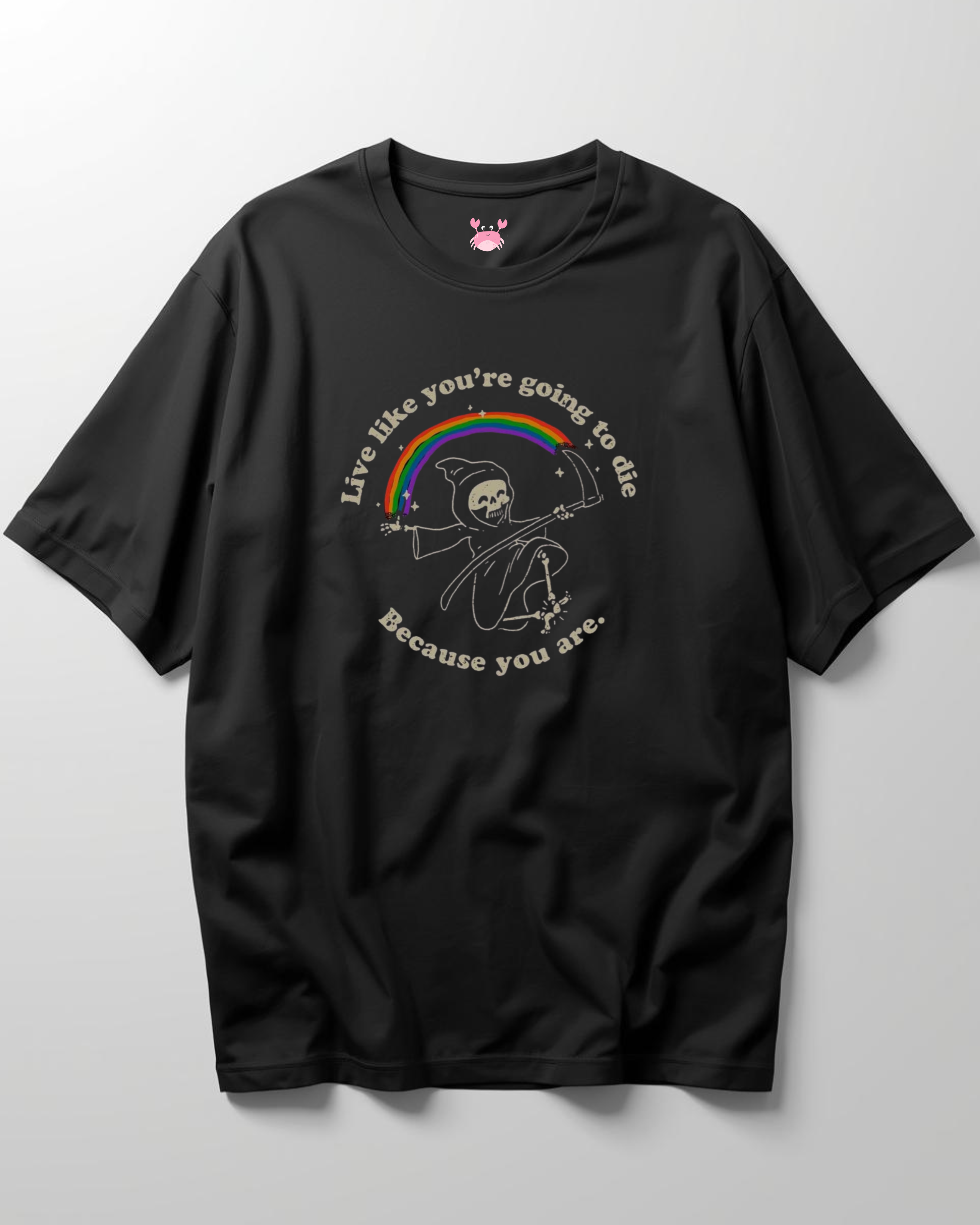 LIVE LIKE YOUR LAST DAY Unisex Oversized Classic T-Shirt