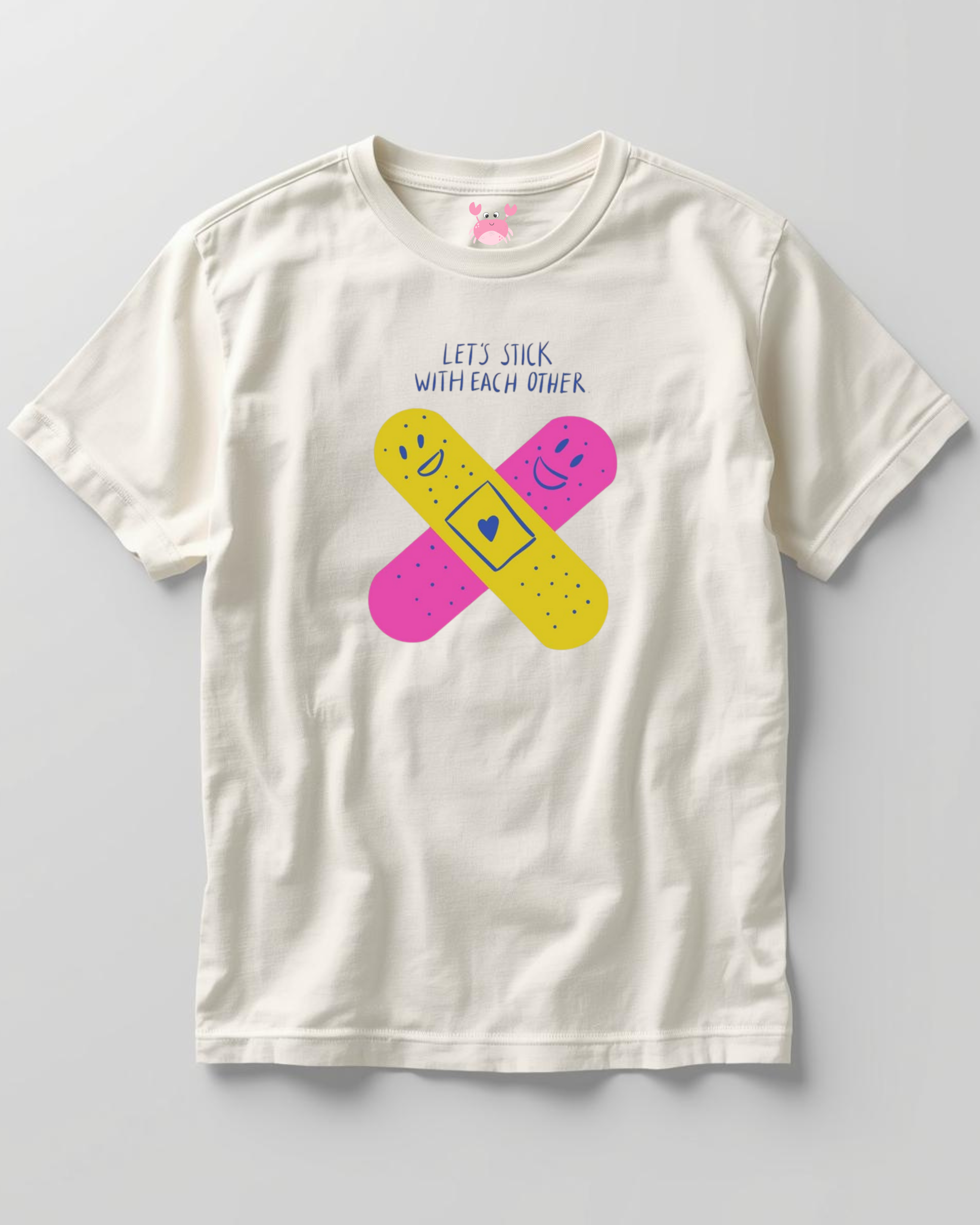 LET'S STICK Unisex Classic Crew T-Shirt