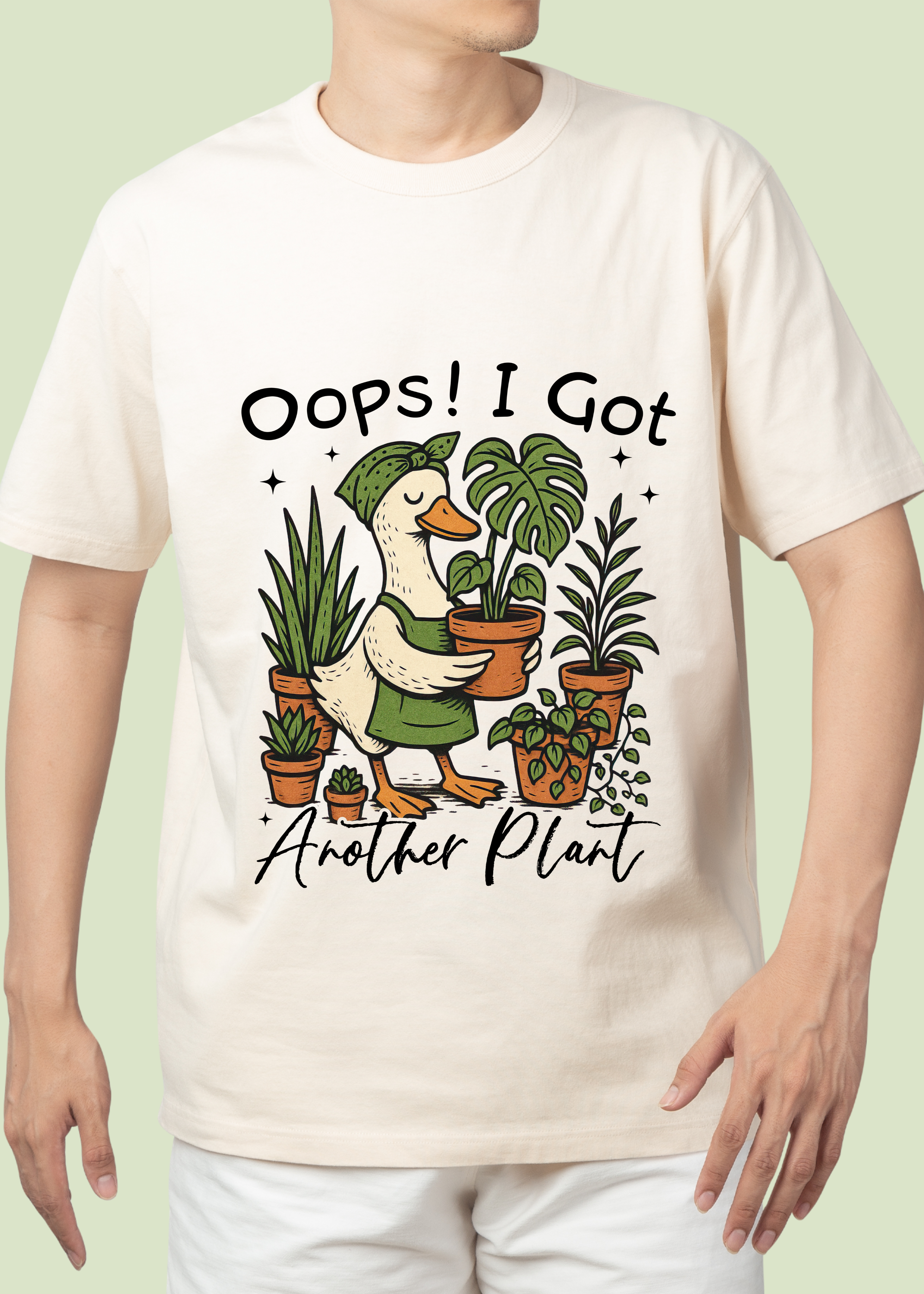 PLANT OVERSIZED UNISEX T-SHIRT