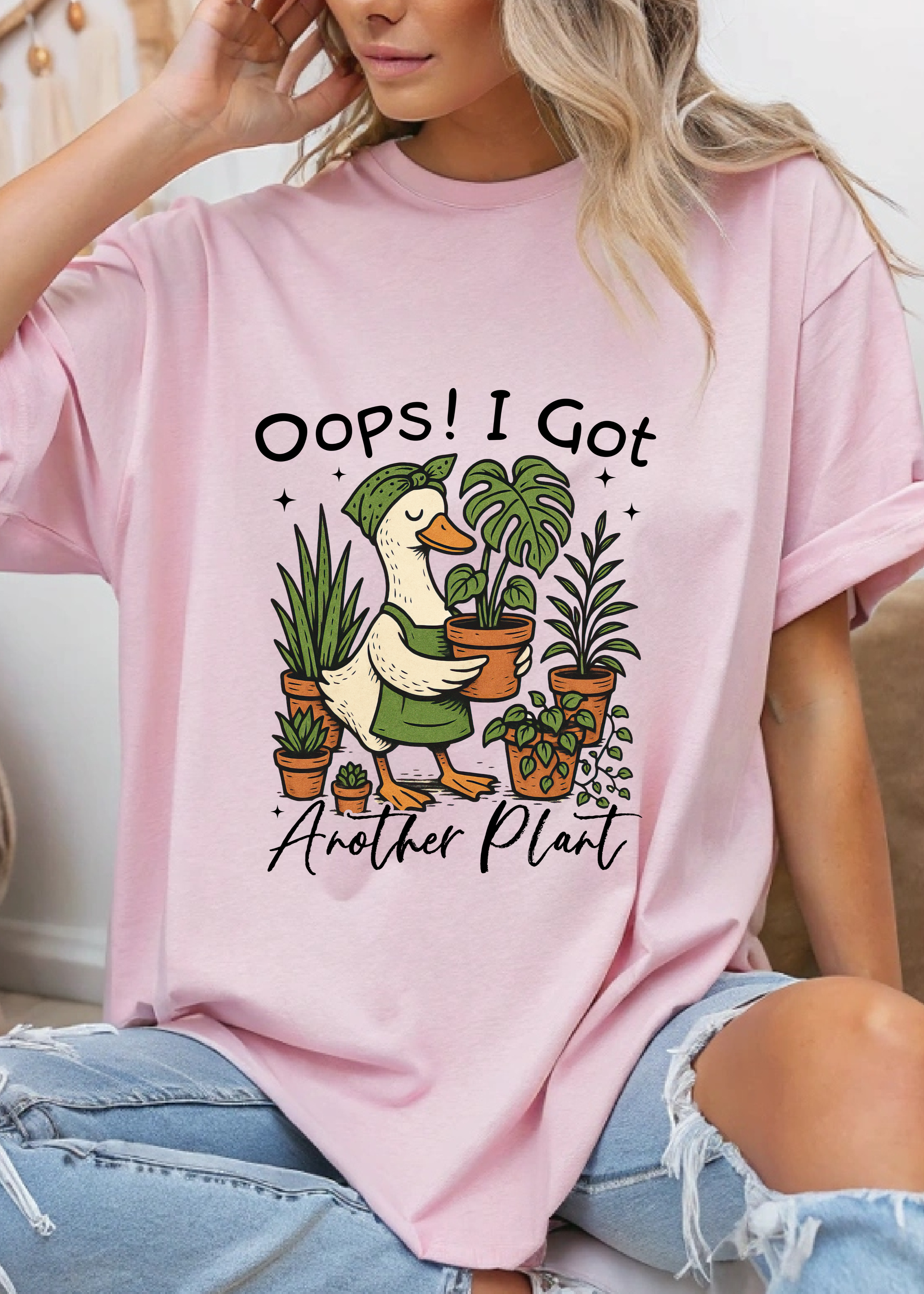 PLANT OVERSIZED UNISEX T-SHIRT