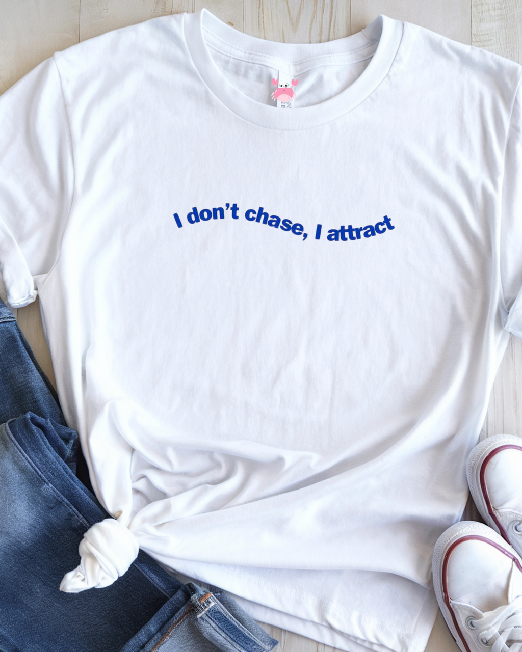 I DON'T CHASE Unisex Oversized Standard T-Shirt