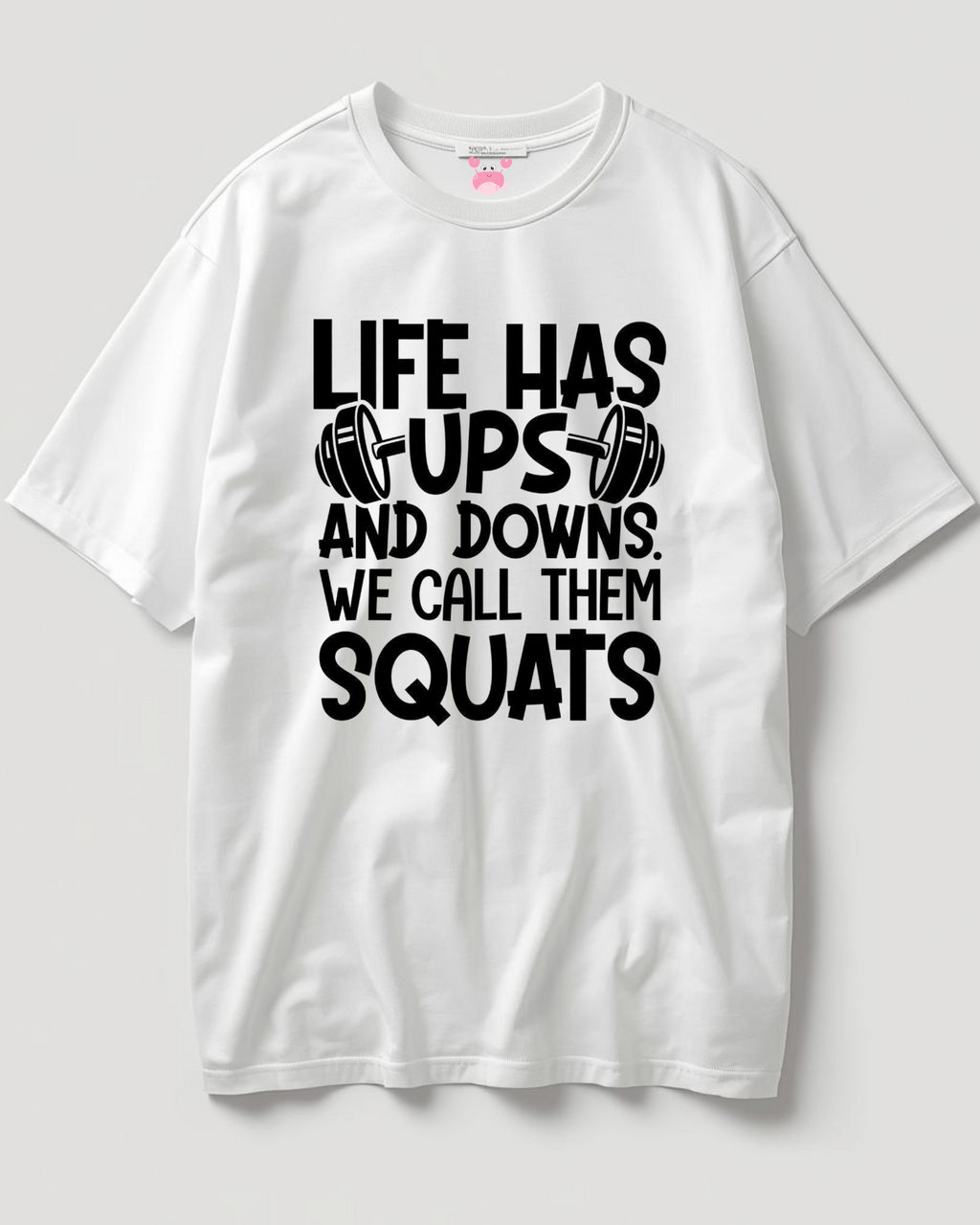 SQUATS Unisex Oversized Standard T-Shirt