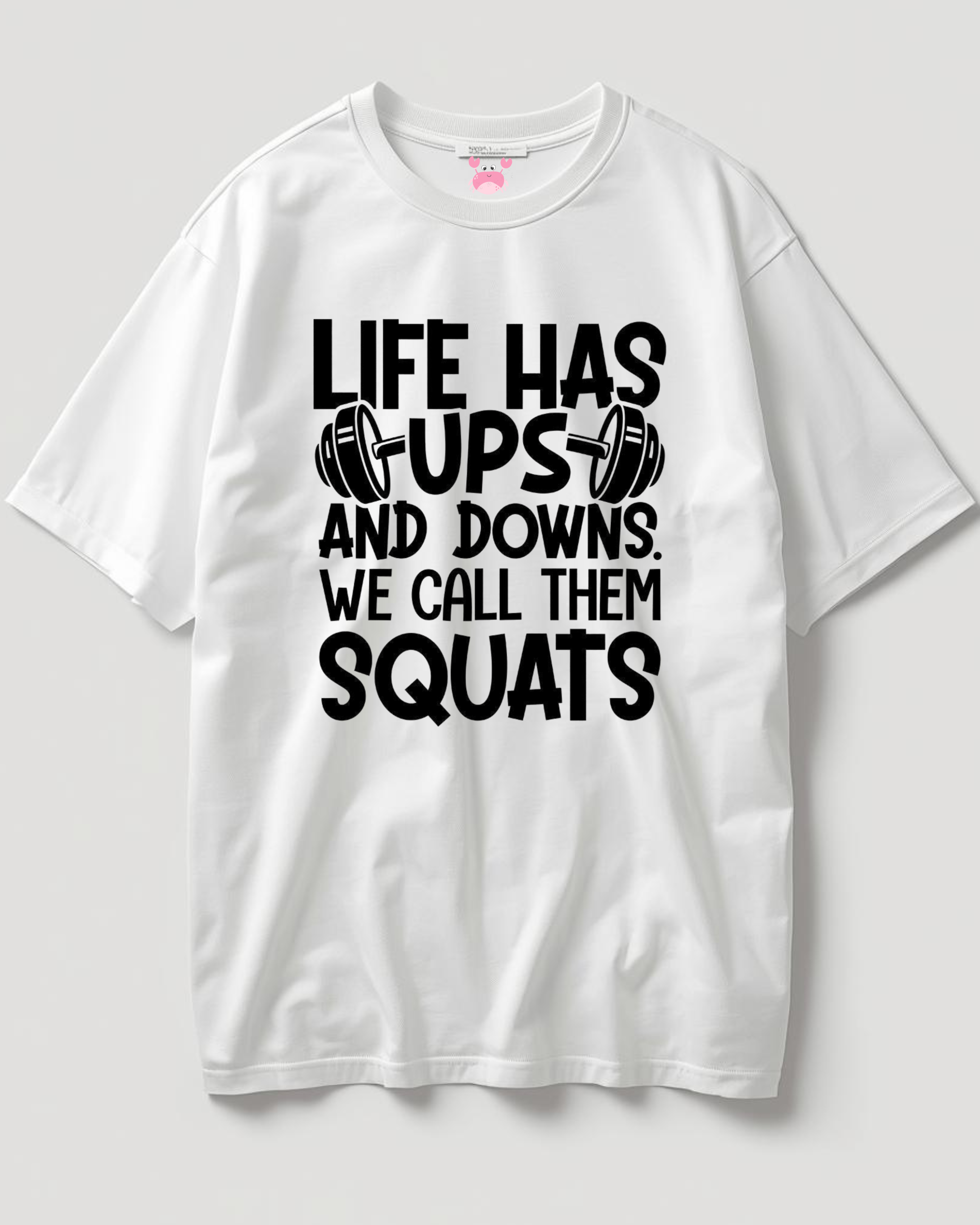 SQUATS Unisex Oversized Standard T-Shirt