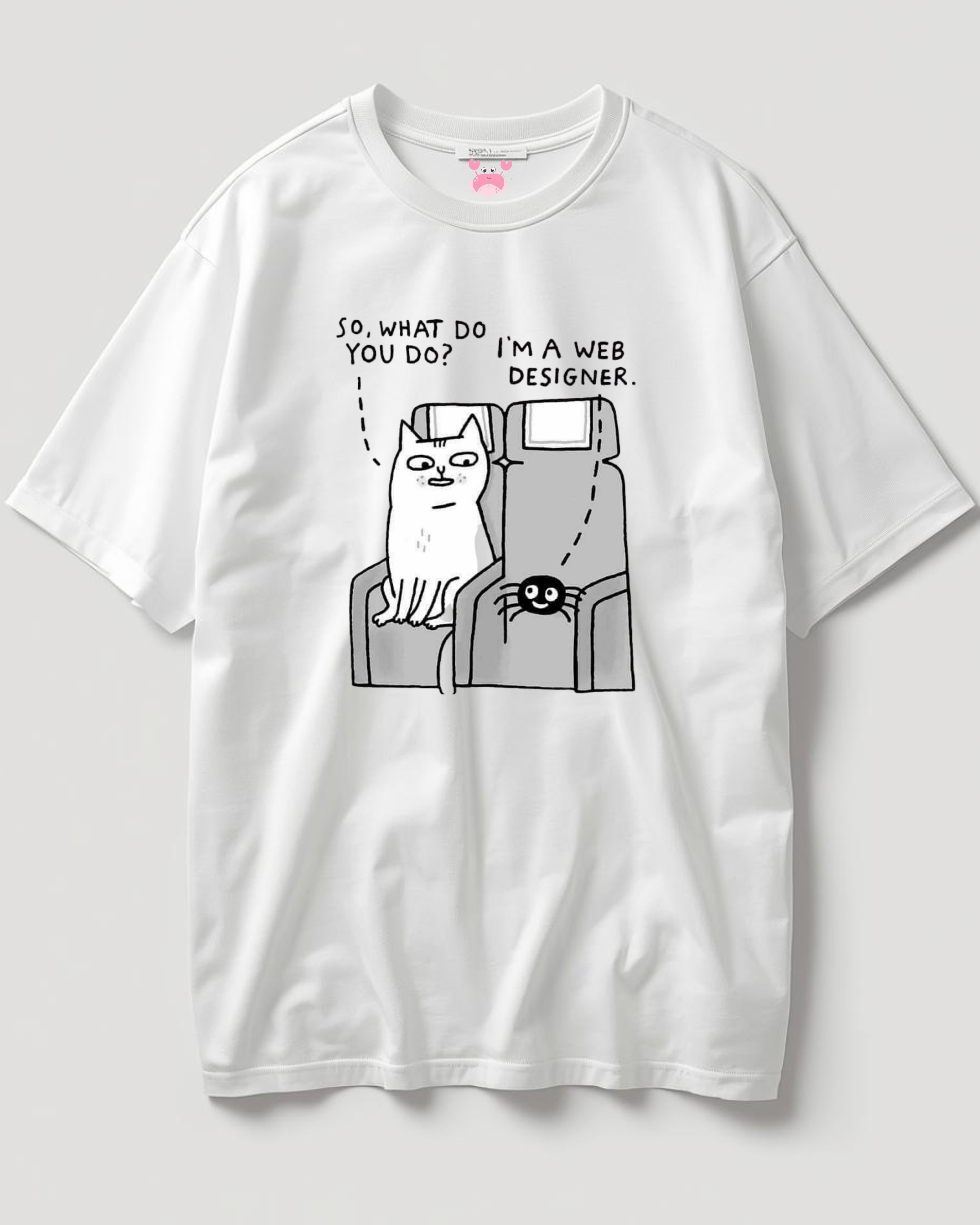 WEB DESIGNER Unisex Oversized Standard T-Shirt