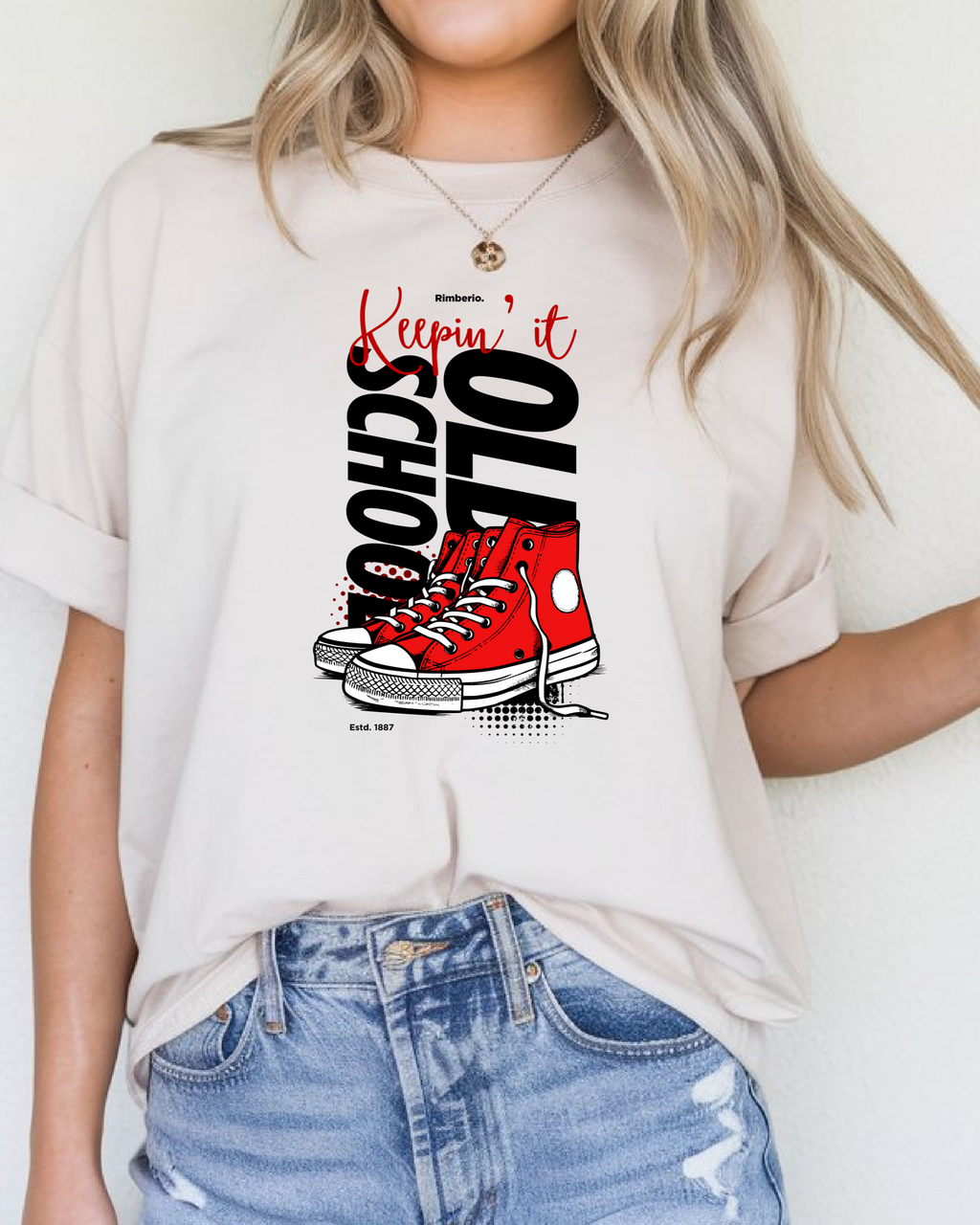 OLD SCHOOL Unisex Classic Crew T-Shirt