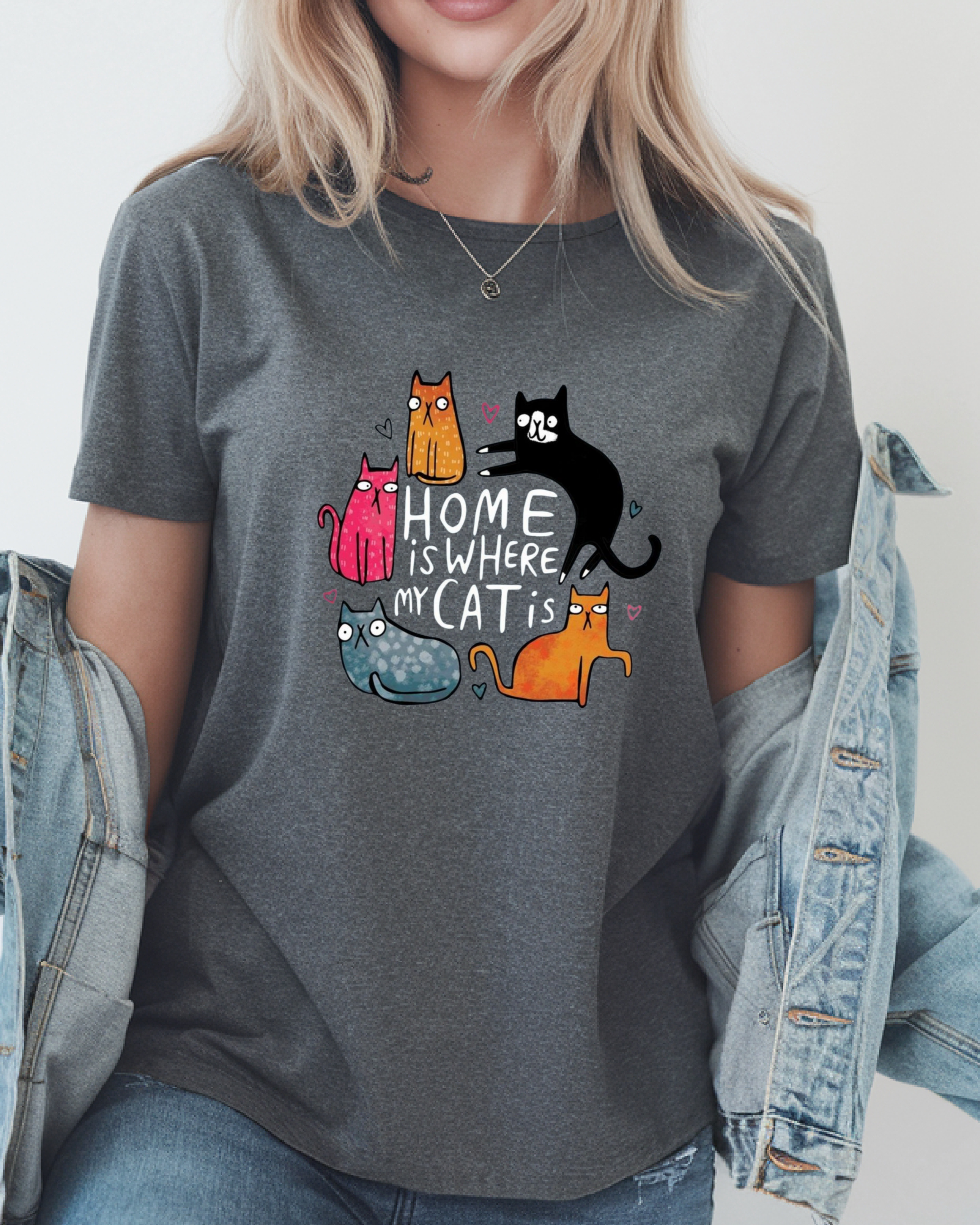 HOME IS WHERE... Unisex Classic Crew T-Shirt