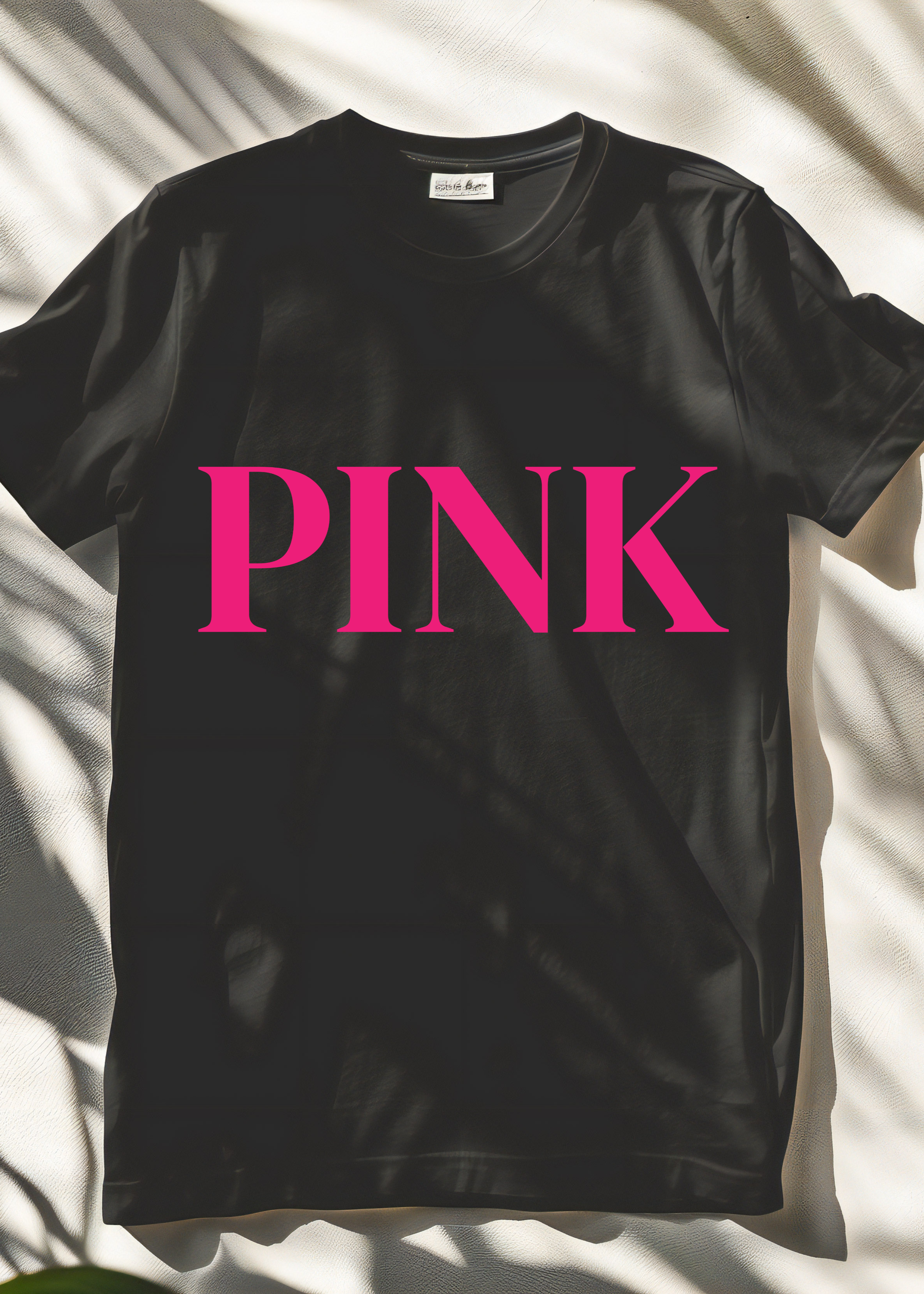 PINK WOMEN OVERSIZED T-SHIRT