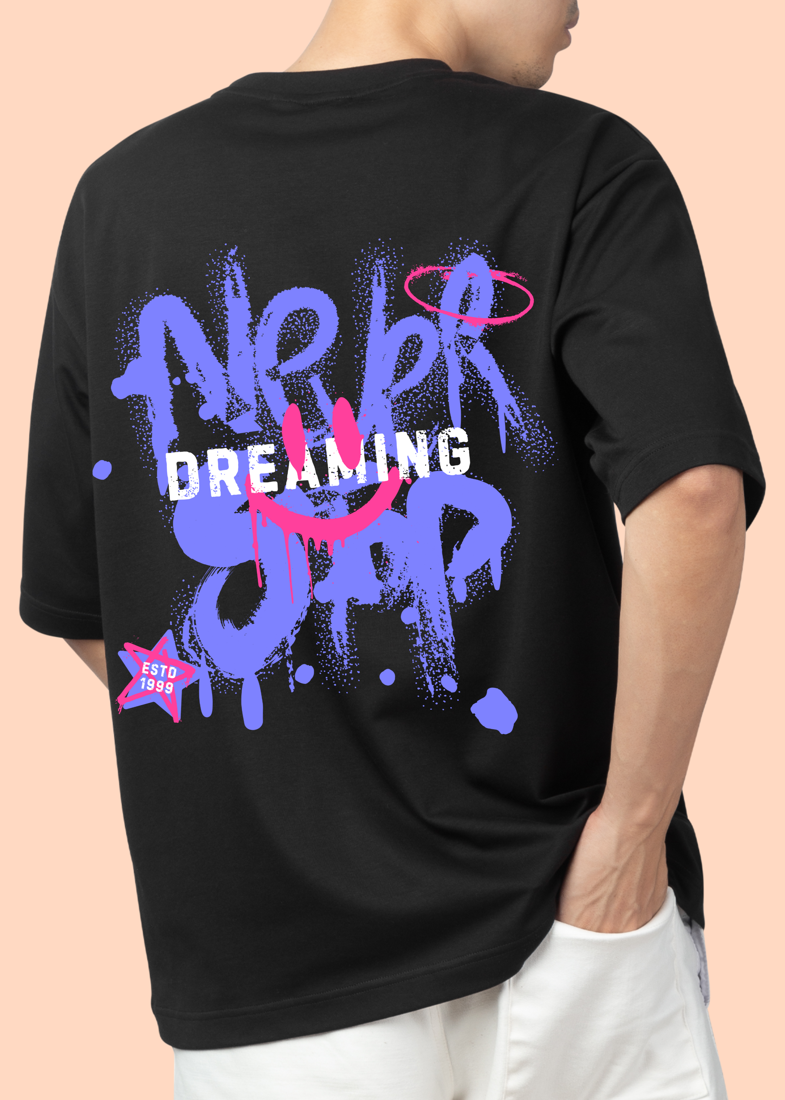 LIVE YOUR DREAM UNISEX OVERSIZED T-SHIRT