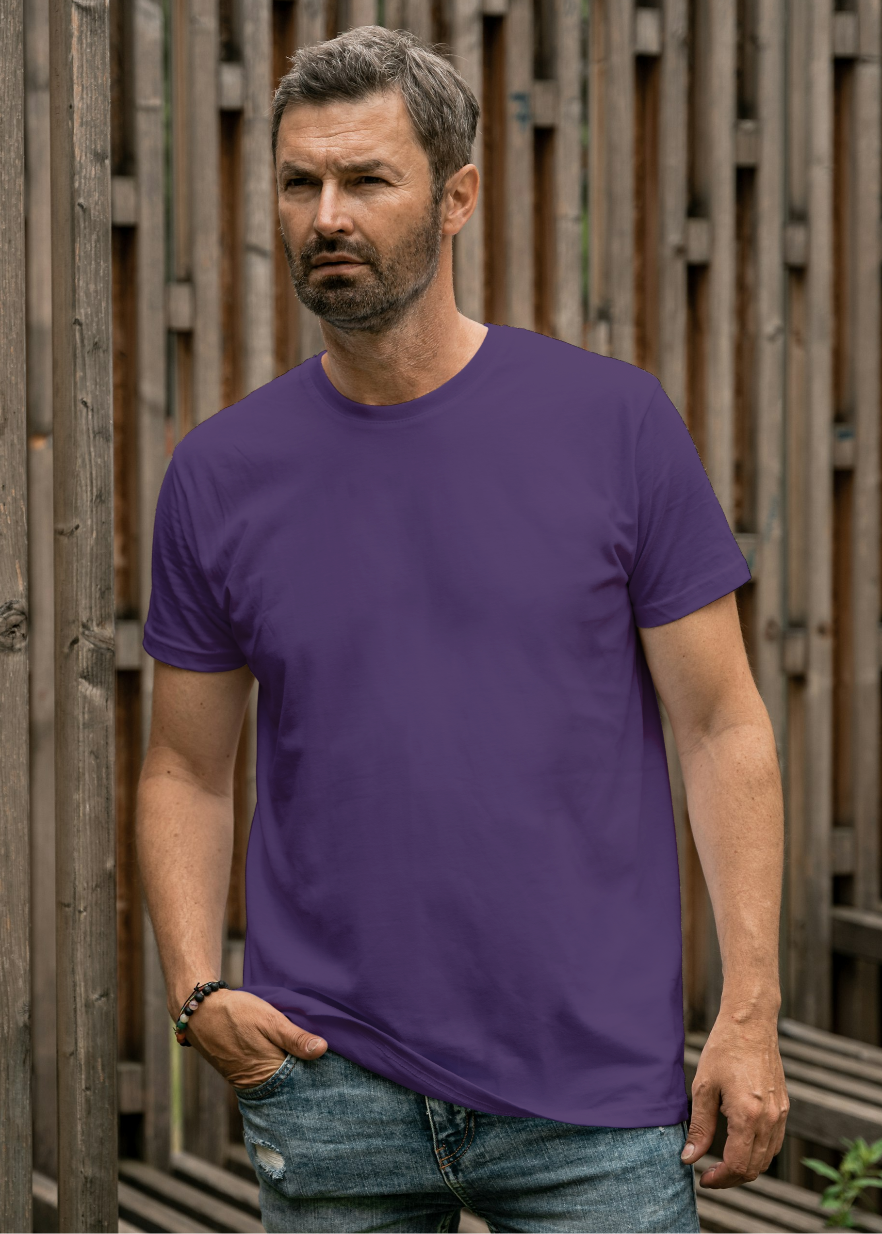 CLASSIC MEN PLAIN T-SHIRT