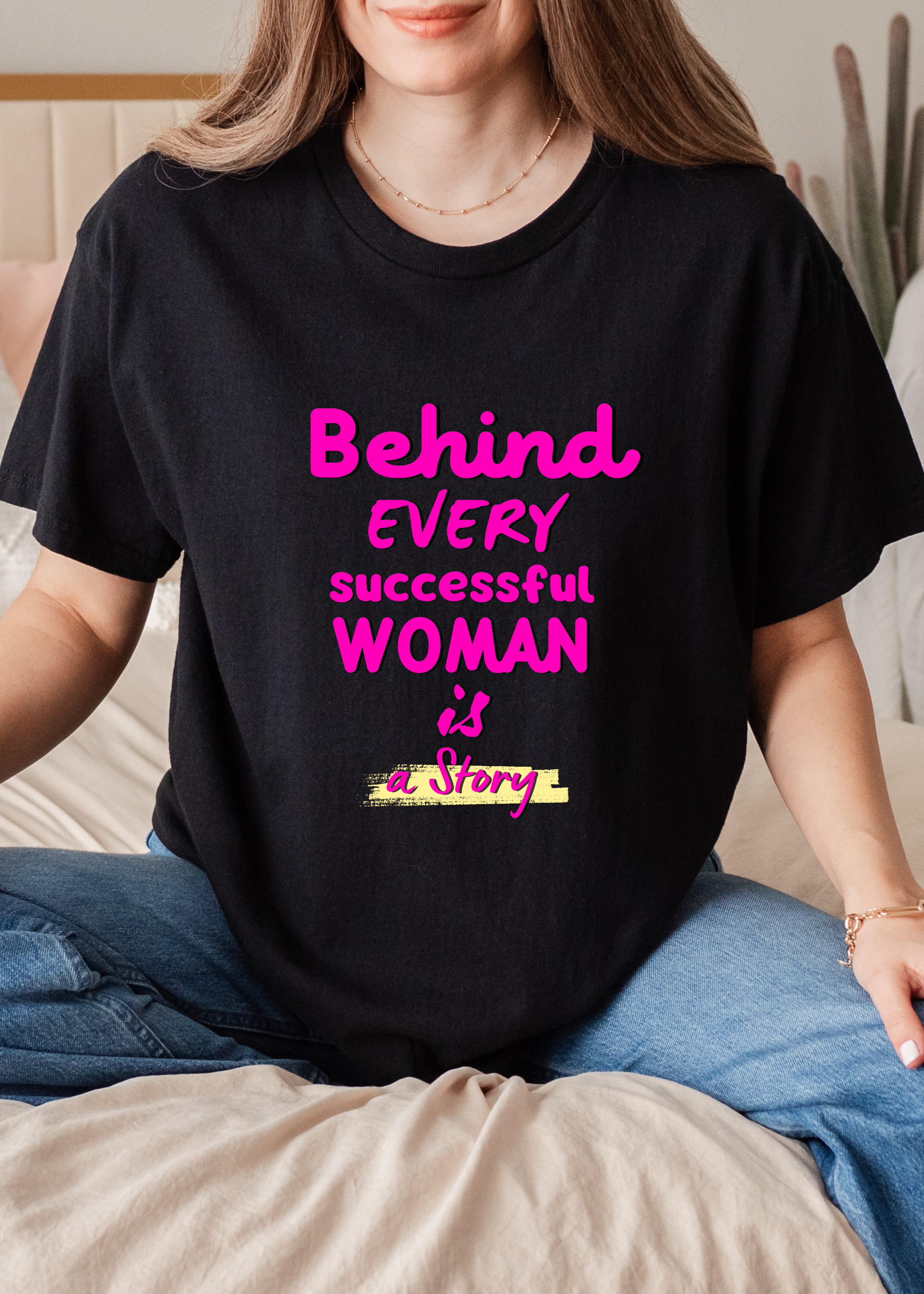 A STORY WOMEN OVERSIZED T-SHIRT