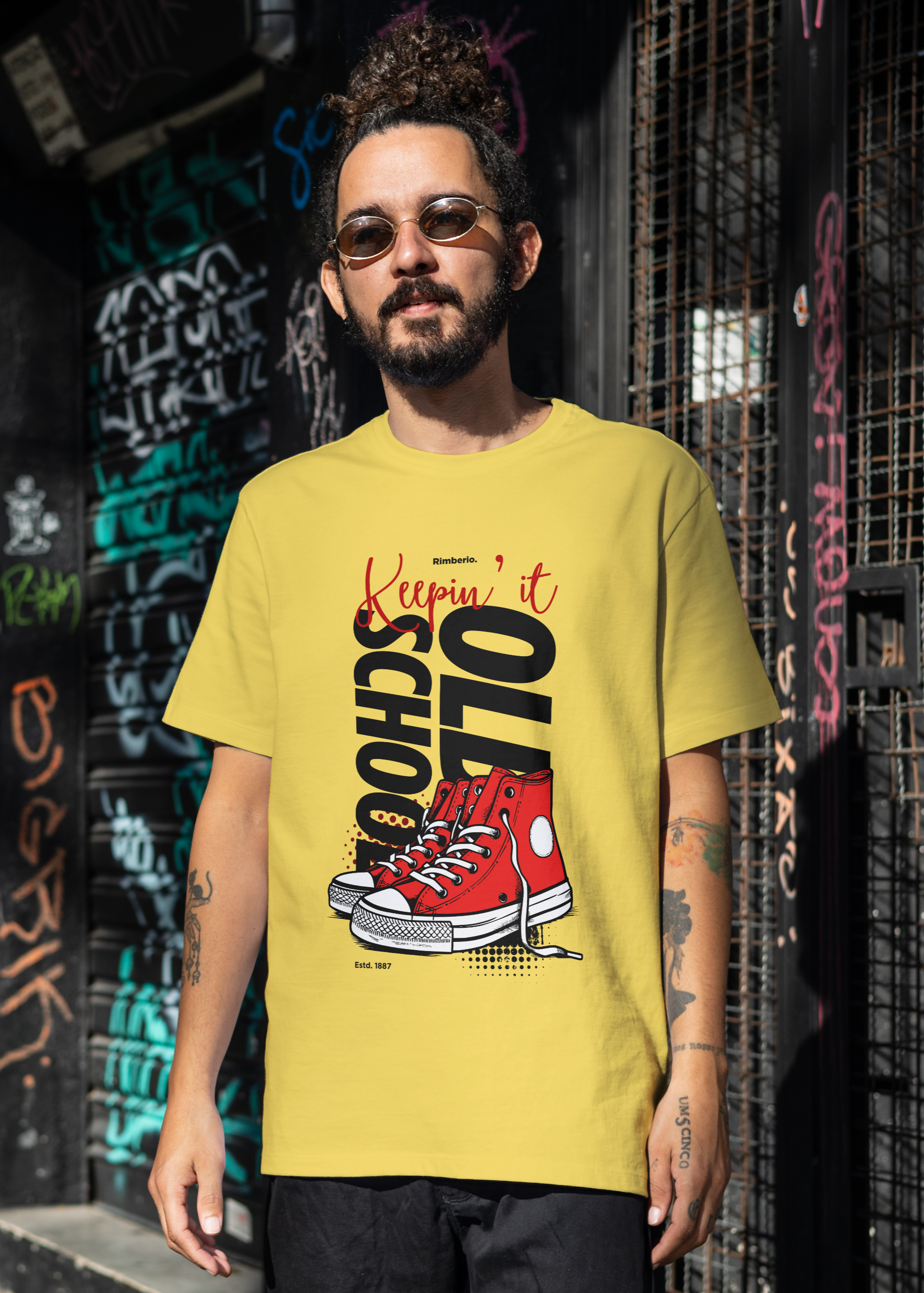 OLD SCHOOL MEN CLASSIC T-SHIRT