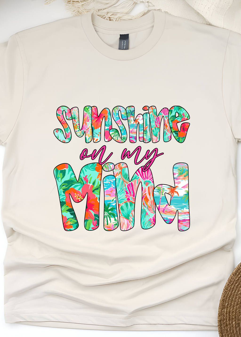 SUNSHINE SUMMER OVERSIZED WOMEN T-SHIRT
