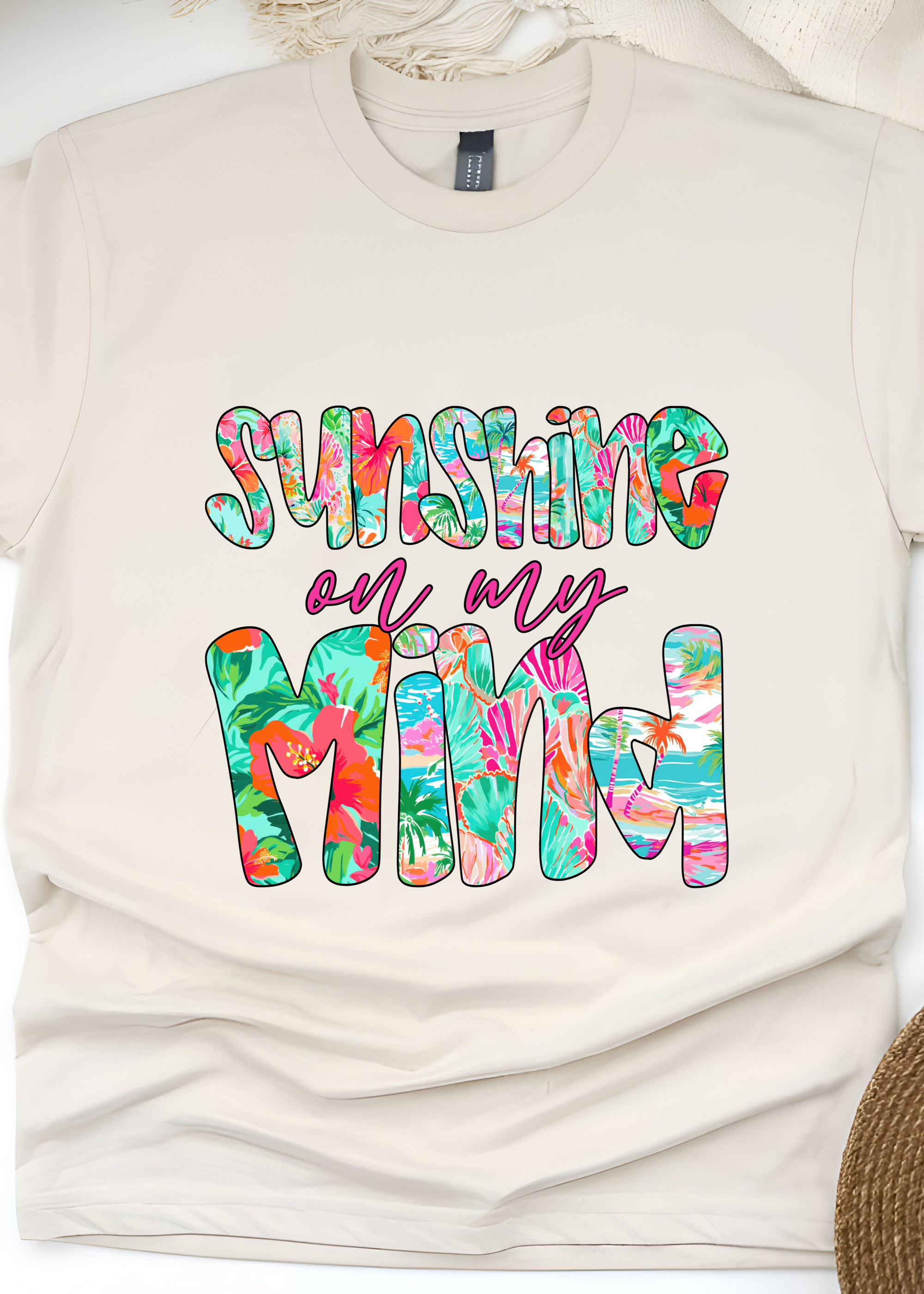 SUNSHINE SUMMER OVERSIZED WOMEN T-SHIRT