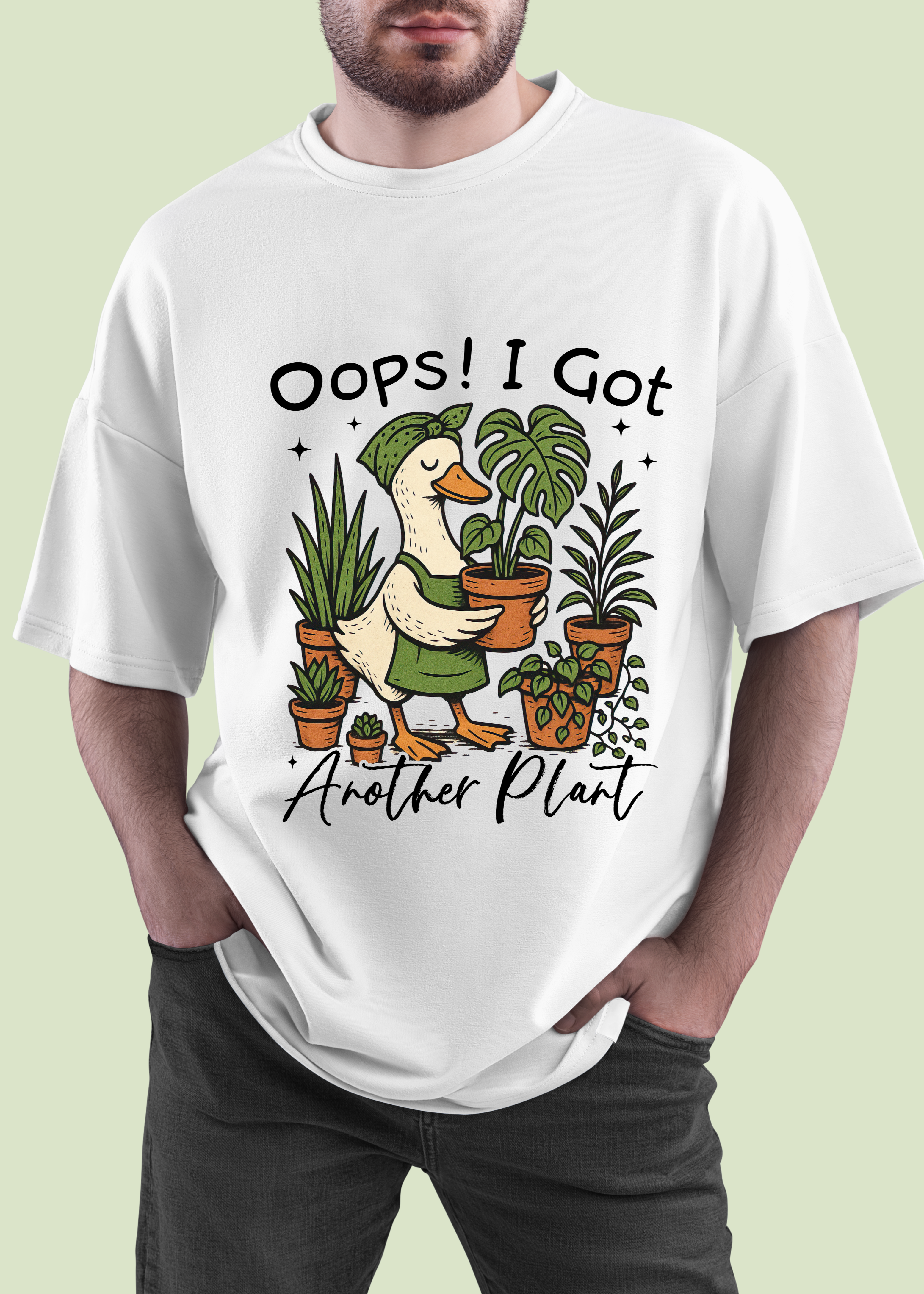 PLANT OVERSIZED UNISEX T-SHIRT