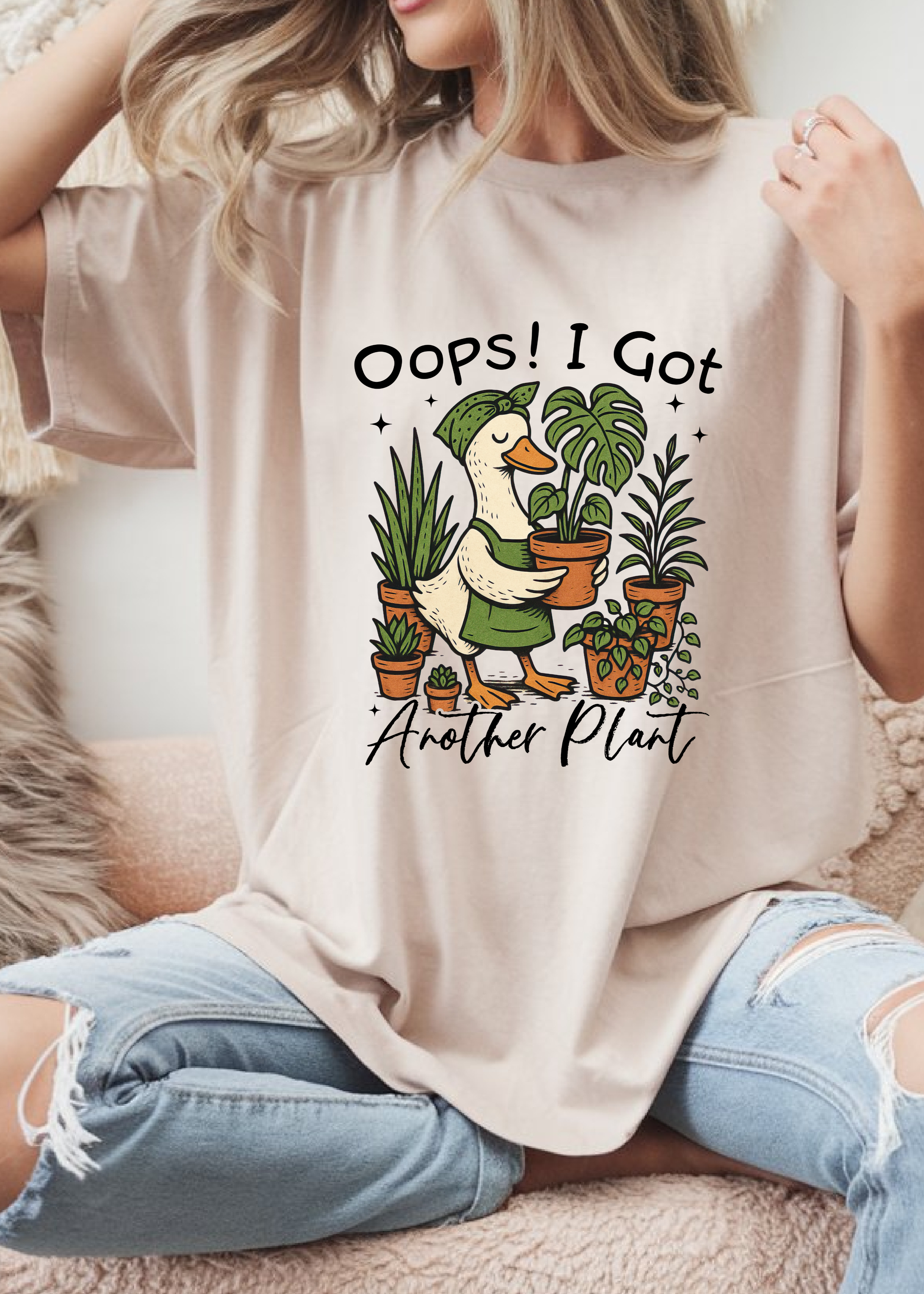 PLANT OVERSIZED UNISEX T-SHIRT
