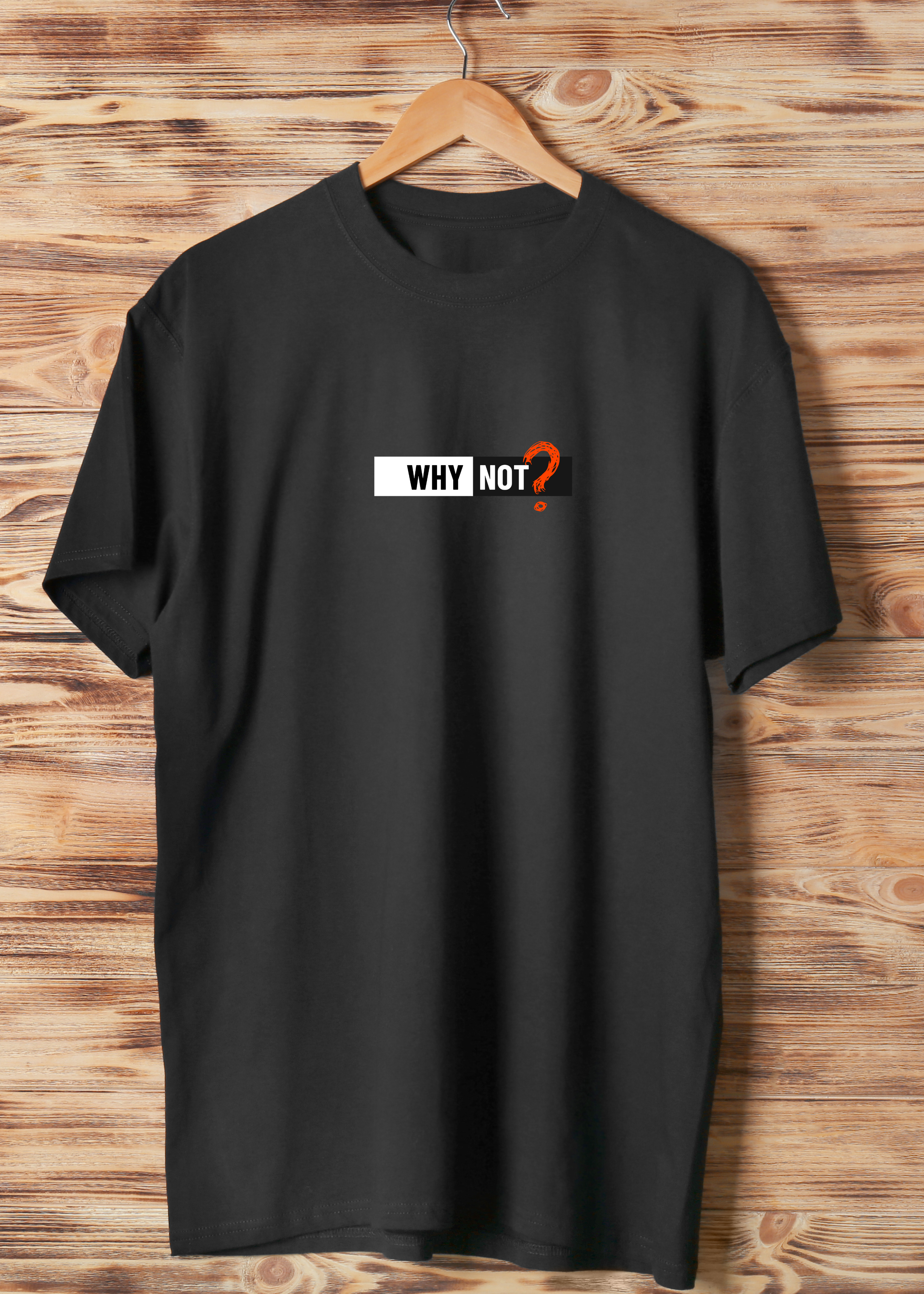 WHY NOT? OVERSIZED UNISEX T-SHIRT