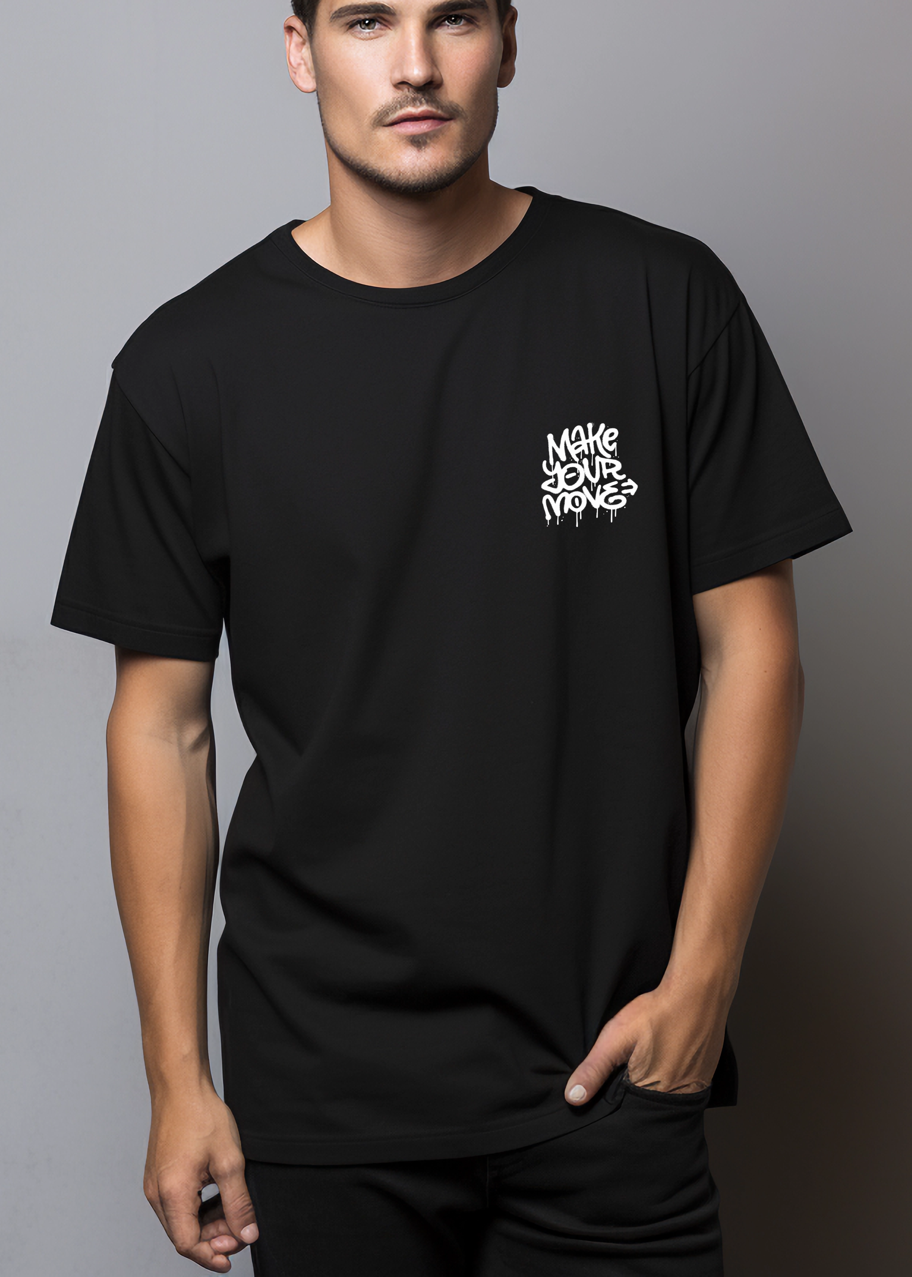 MAKE MOVE OVERSIZED UNISEX T-SHIRT