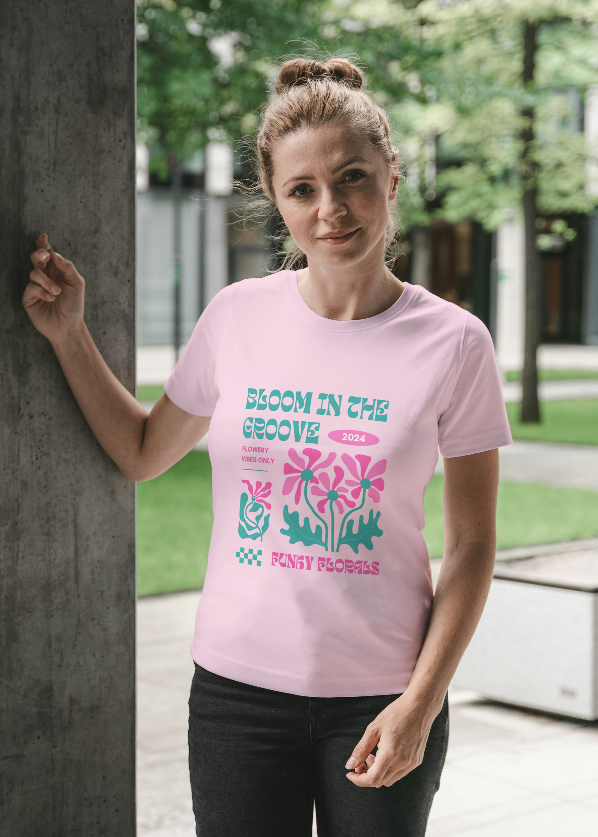 BLOOM CLASSIC WOMEN PRINTED T-SHIRT