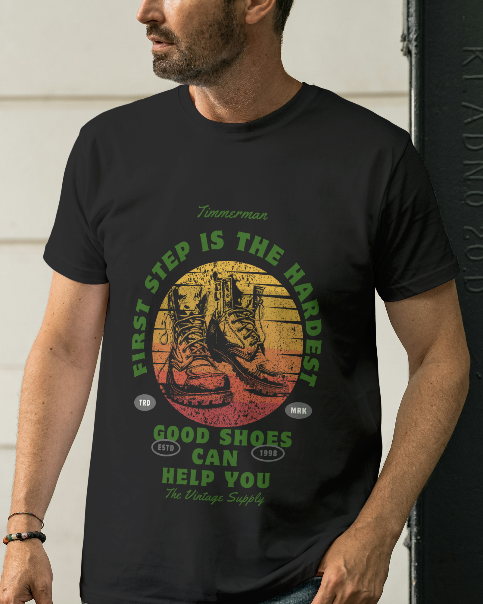 GOOD SHOES TAKES YOU TO GOOD PLACES Unisex Classic Crew T-Shirt