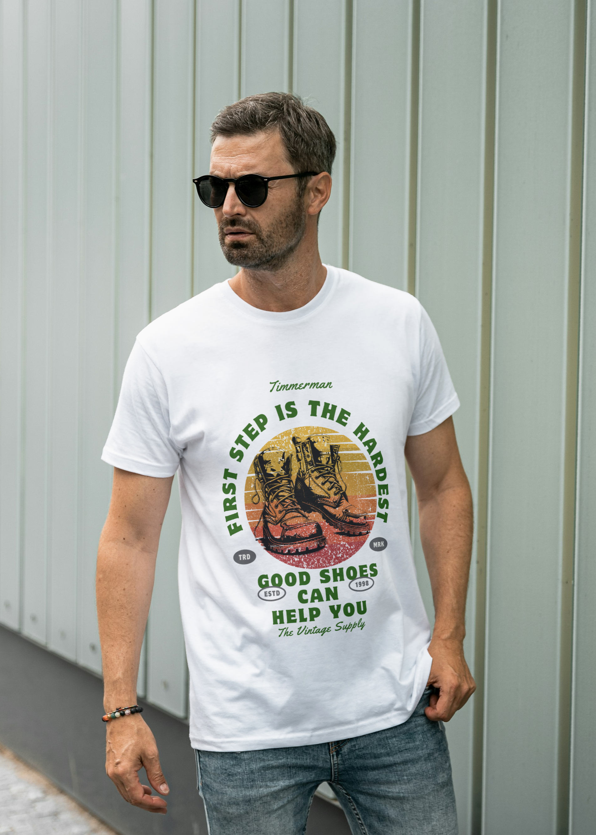 FIRST STEP MEN CLASSIC T-SHIRT