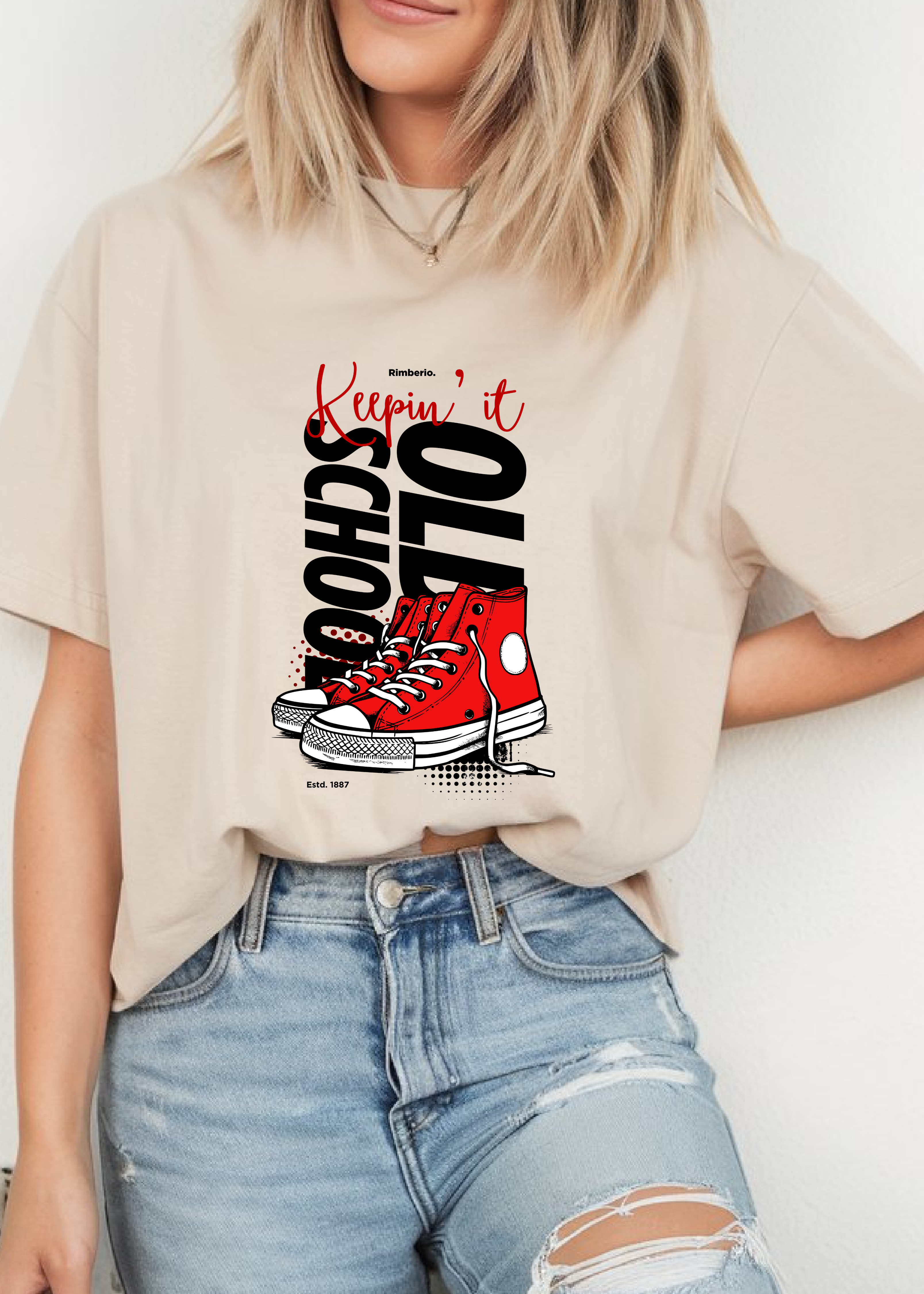 OLD SCHOOL CLASSIC WOMEN T-SHIRT