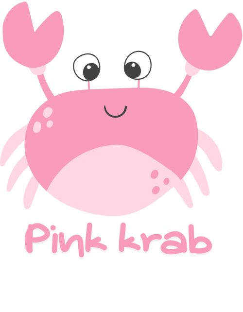 Pink krab