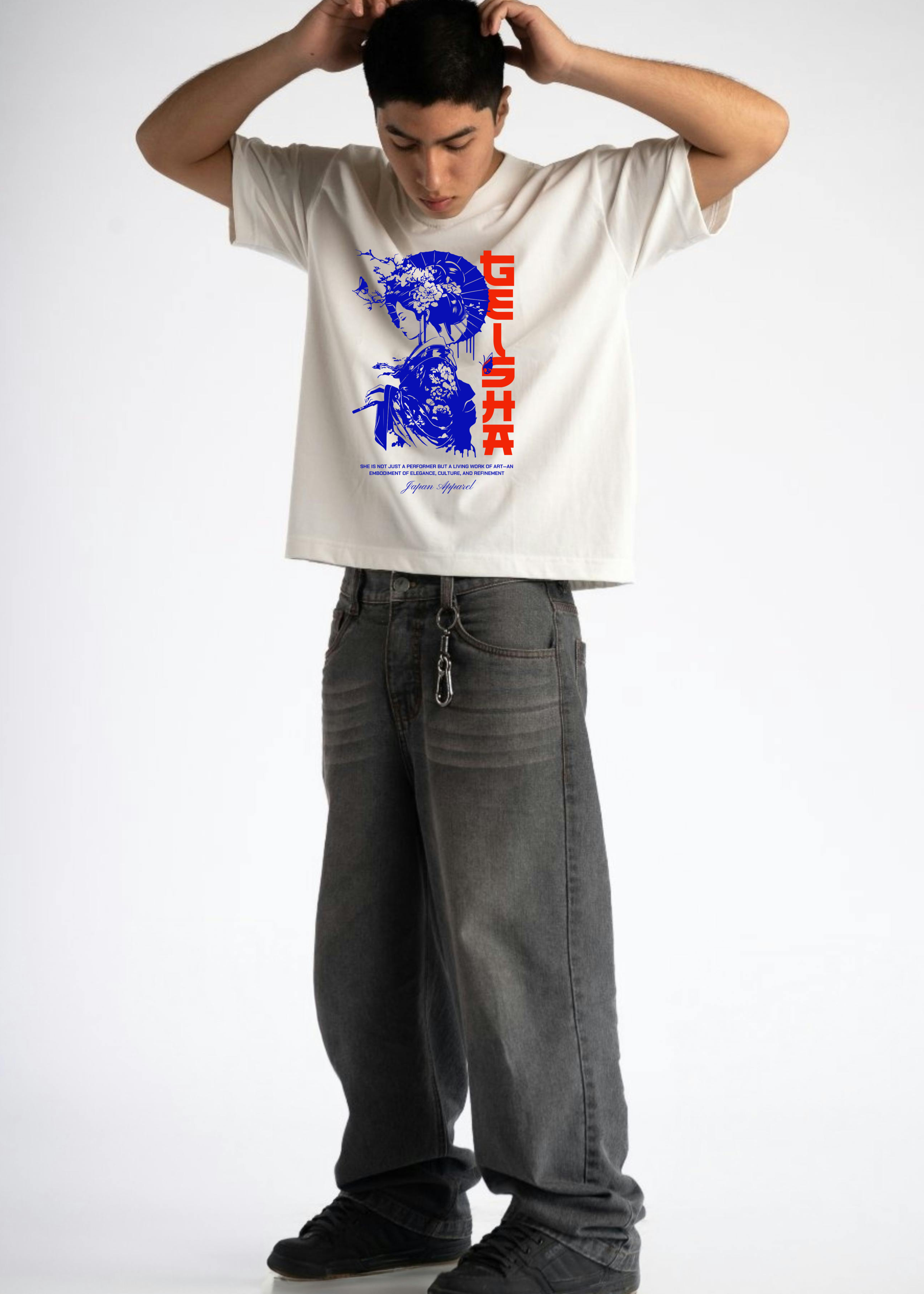 JAPAN ART UNISEX OVERSIZED T-SHIRT