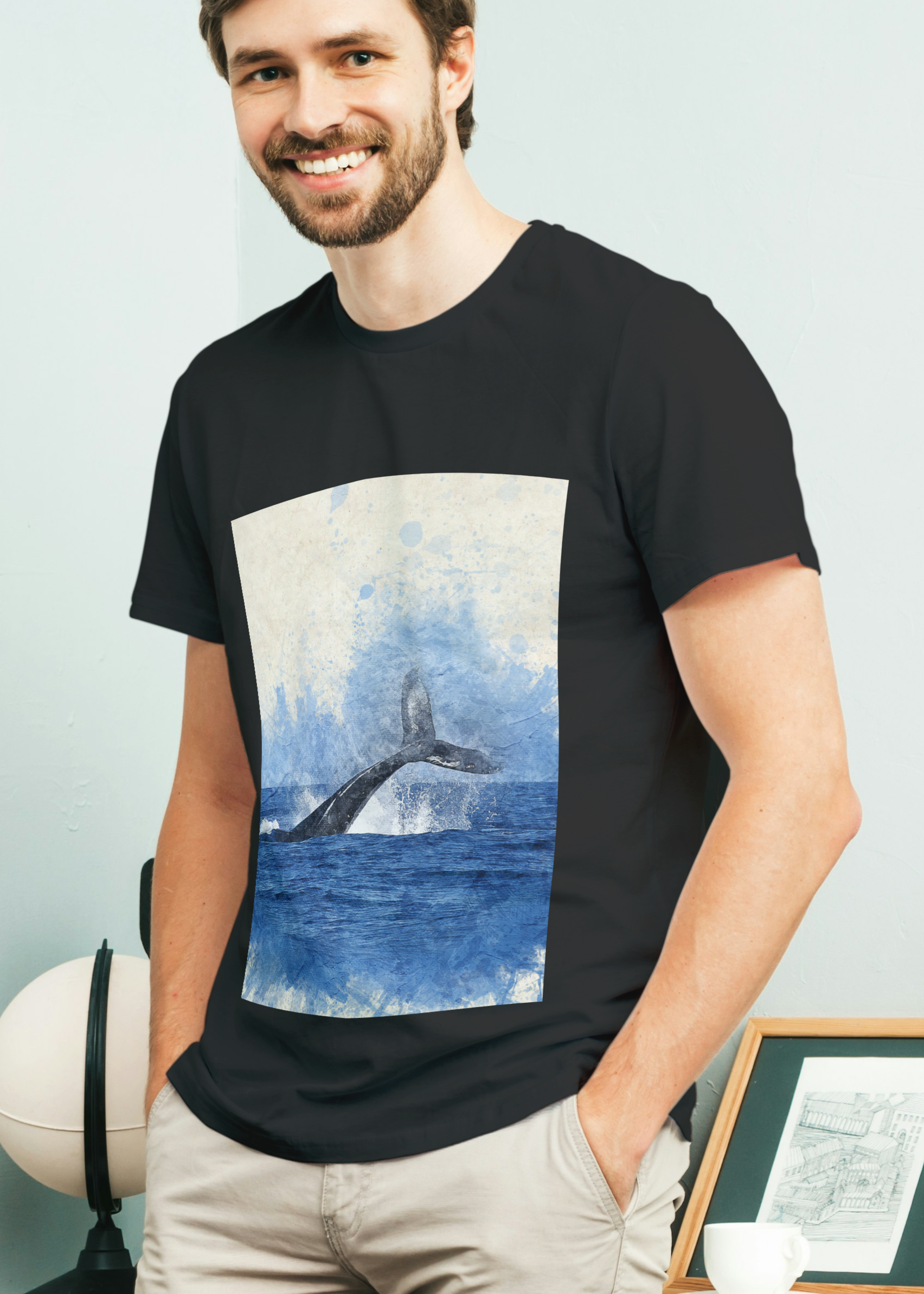 OCEAN OVERSIZED UNISEX T-SHIRT