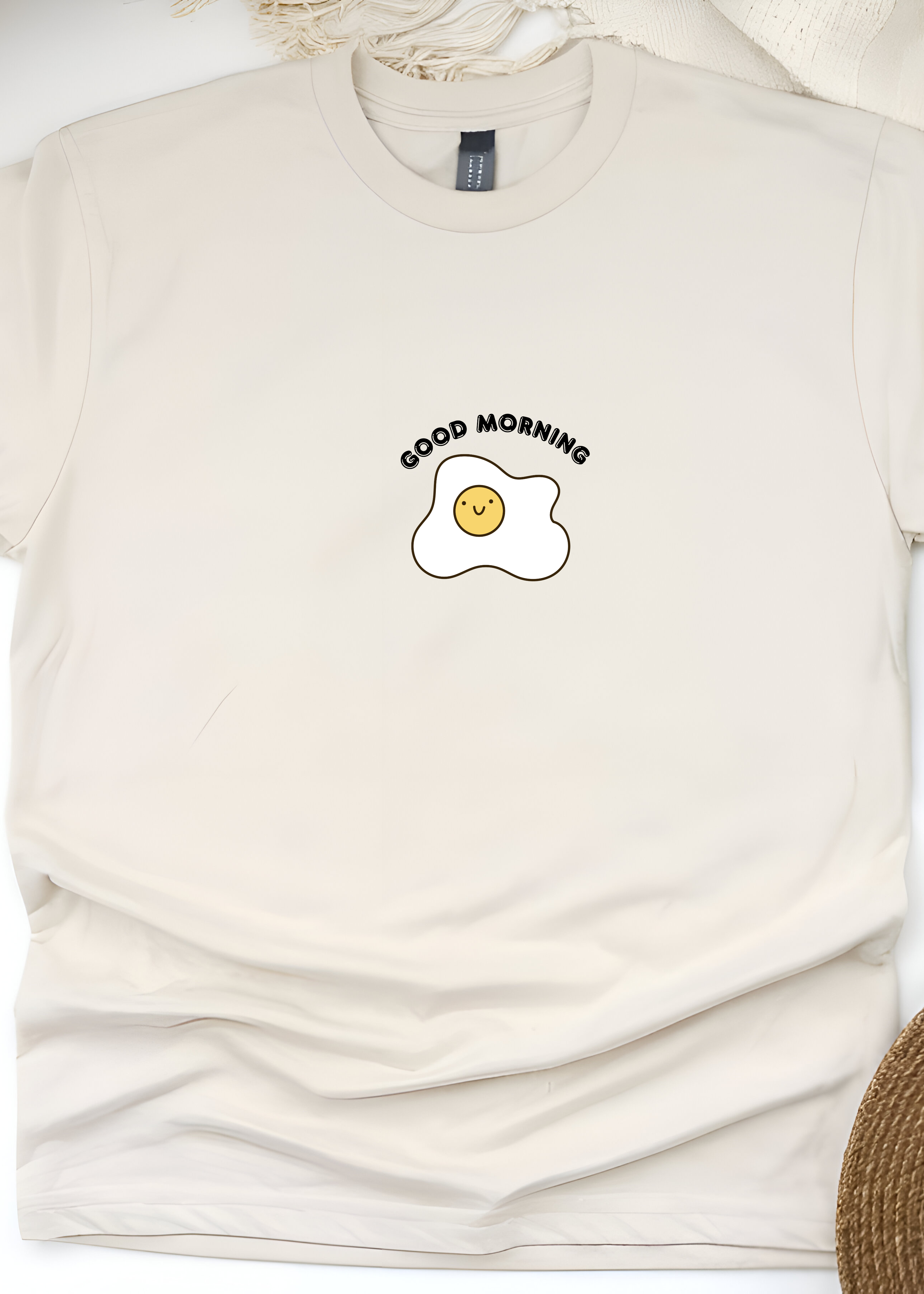 GOOD MORNING UNISEX OVERSIZED T-SHIRT